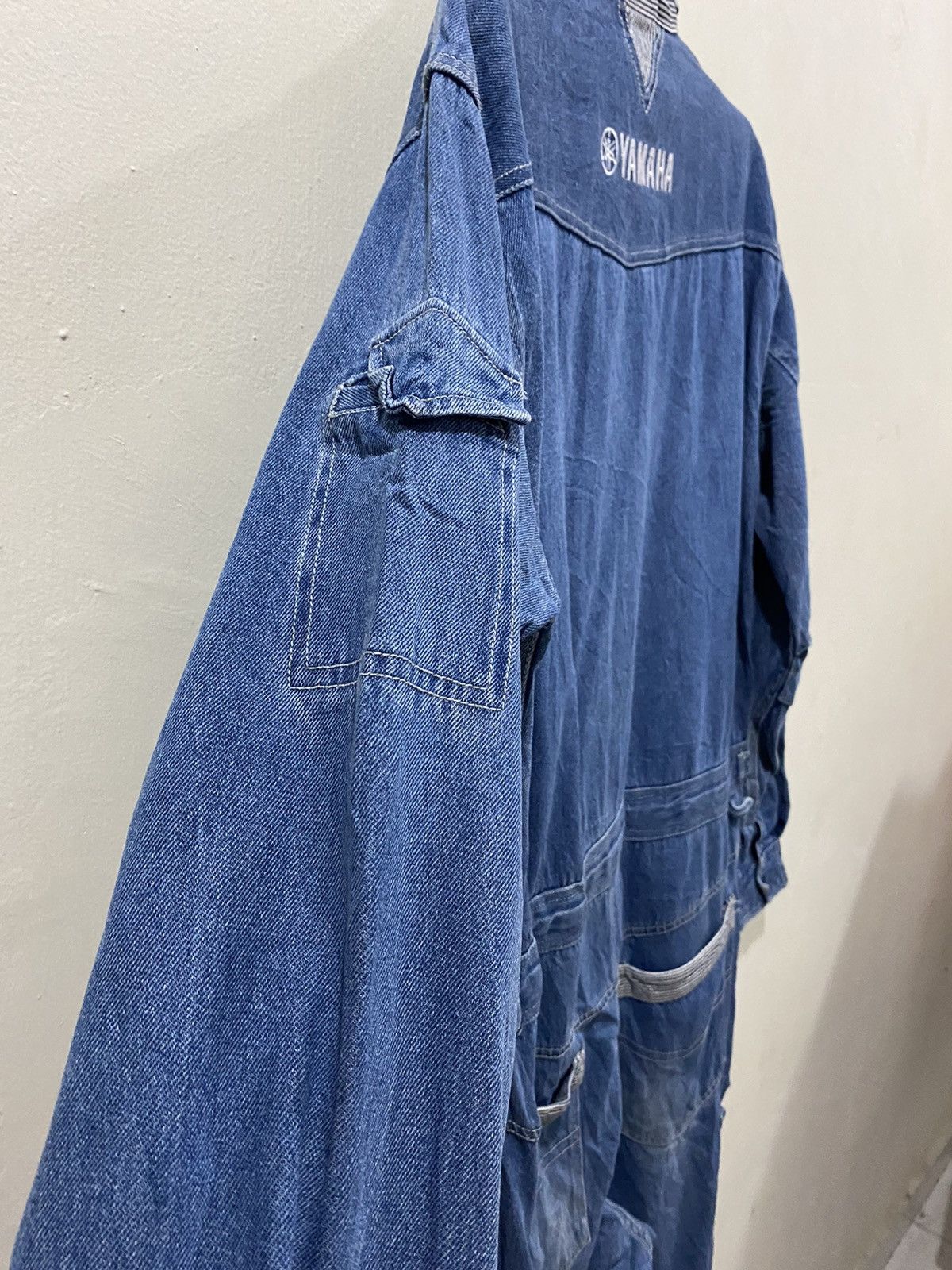 Yamaha VTG YAMAHA JAPAN Denim Coverall Size XL Size US 38 / EU 54 - 13 Thumbnail
