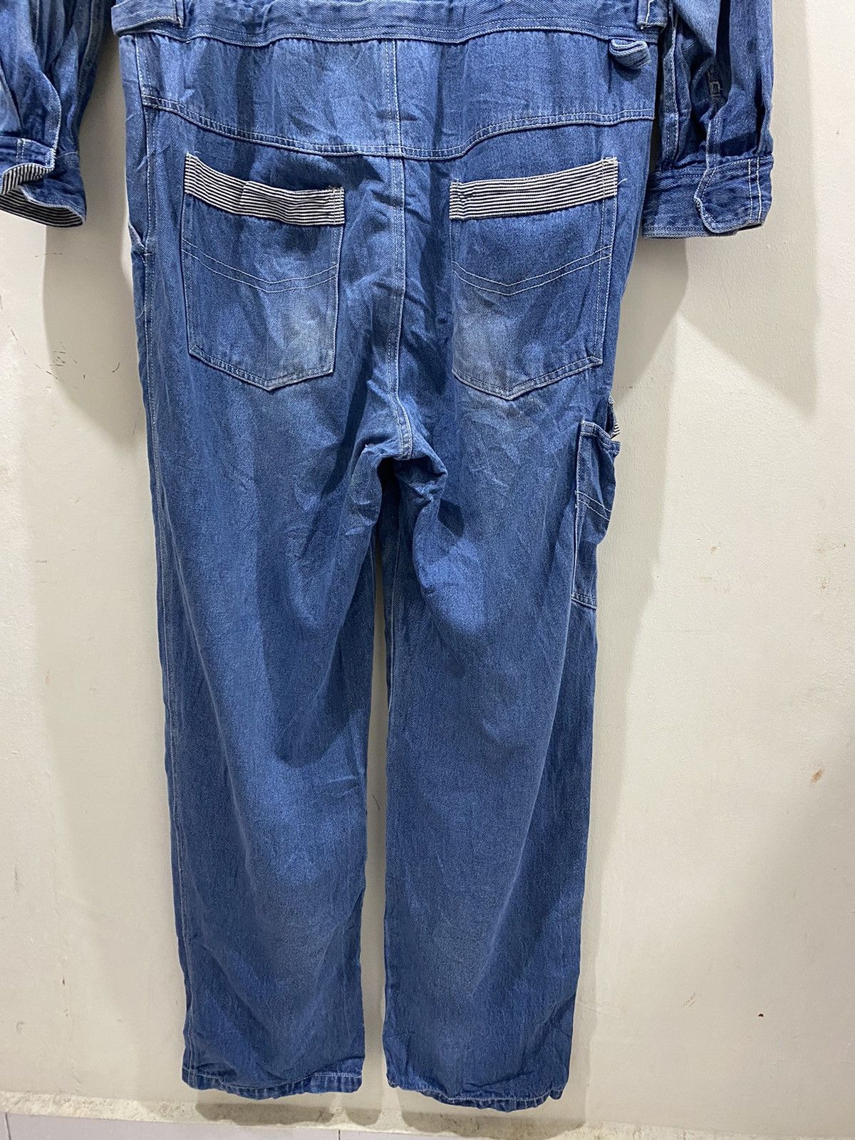 Yamaha VTG YAMAHA JAPAN Denim Coverall Size XL Size US 38 / EU 54 - 12 Thumbnail
