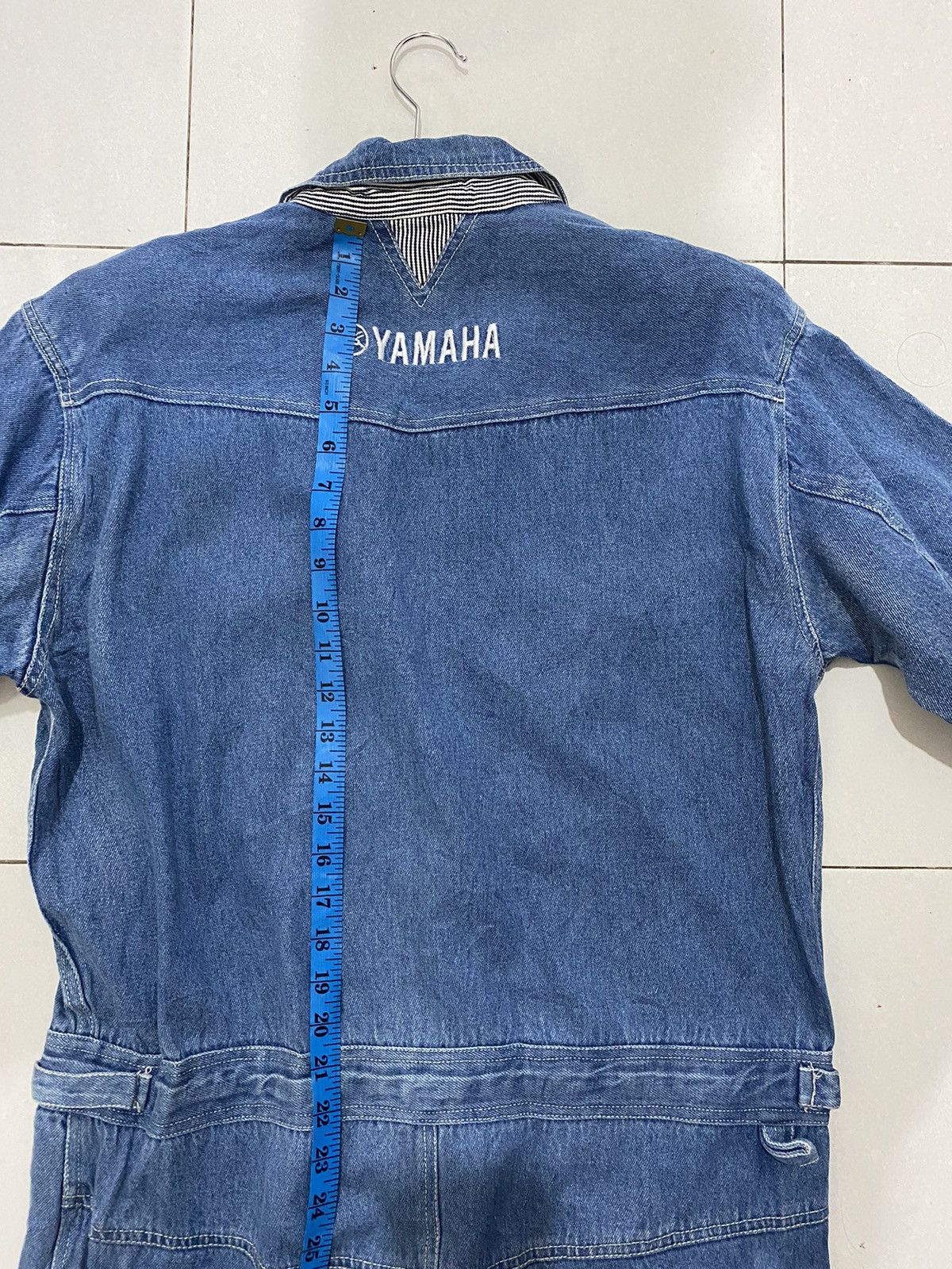 Yamaha VTG YAMAHA JAPAN Denim Coverall Size XL Size US 38 / EU 54 - 15 Thumbnail