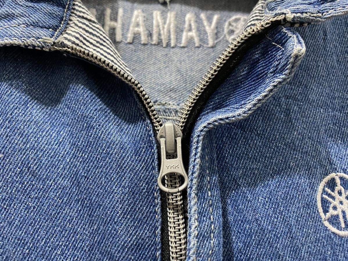 Yamaha VTG YAMAHA JAPAN Denim Coverall Size XL Size US 38 / EU 54 - 8 Thumbnail