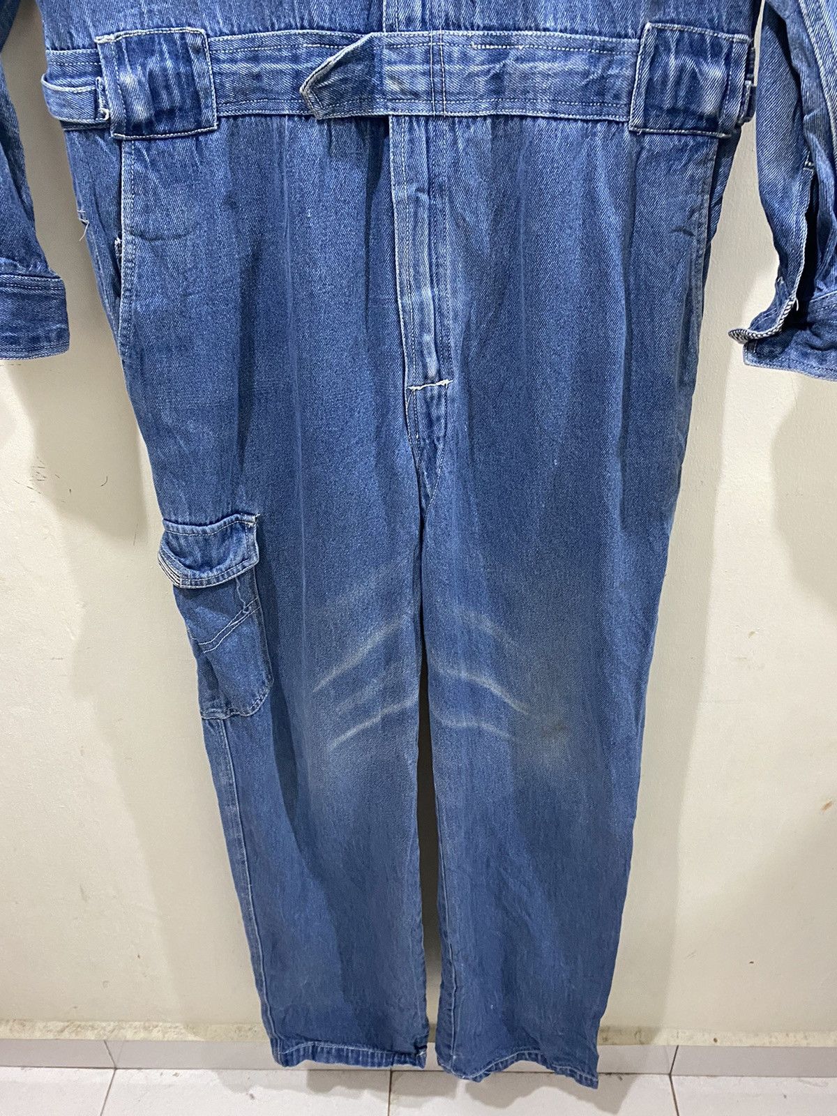 Yamaha VTG YAMAHA JAPAN Denim Coverall Size XL Size US 38 / EU 54 - 9 Thumbnail