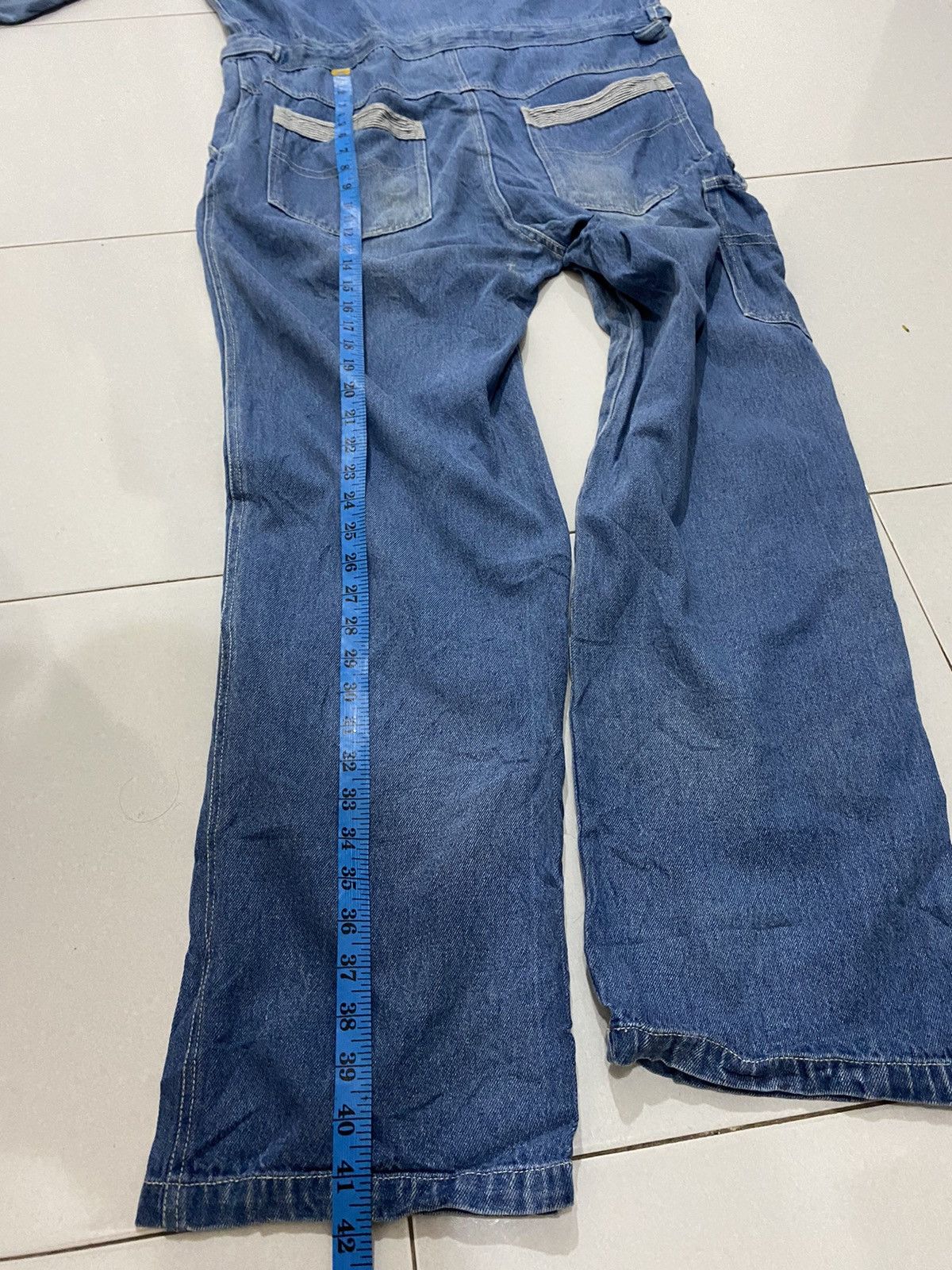 Yamaha VTG YAMAHA JAPAN Denim Coverall Size XL Size US 38 / EU 54 - 21 Thumbnail