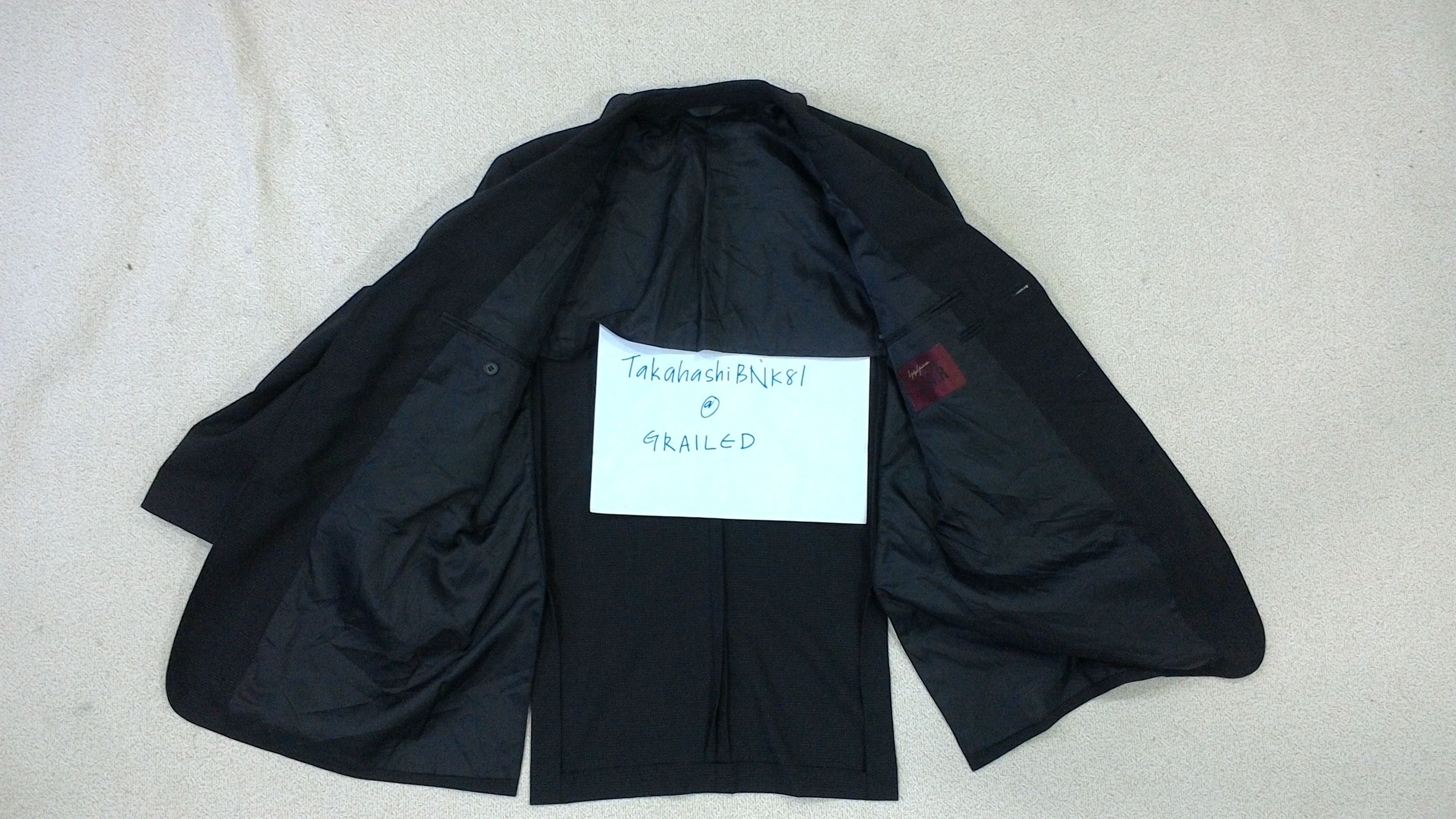 Japanese Brand Yohji Yamamoto Blazer Jacket Size US M / EU 48-50 / 2 - 3 Thumbnail