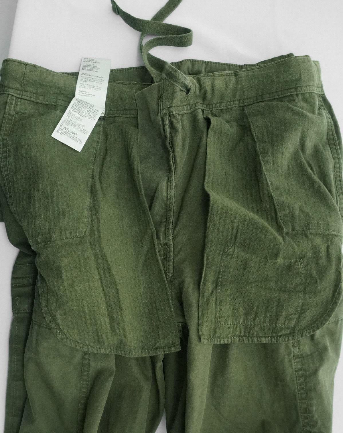 Japanese Brand × Uniqlo Uniqlo Army Worn Out Faded Tactical Cargo Pants Size US 32 / EU 48 - 24 Thumbnail