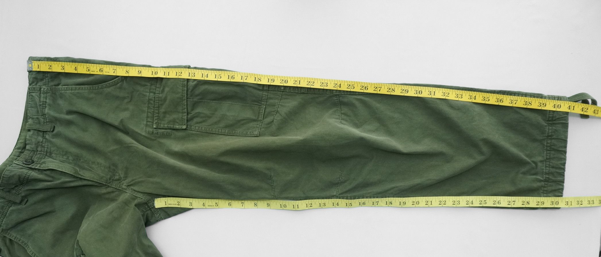 Japanese Brand × Uniqlo Uniqlo Army Worn Out Faded Tactical Cargo Pants Size US 32 / EU 48 - 18 Thumbnail