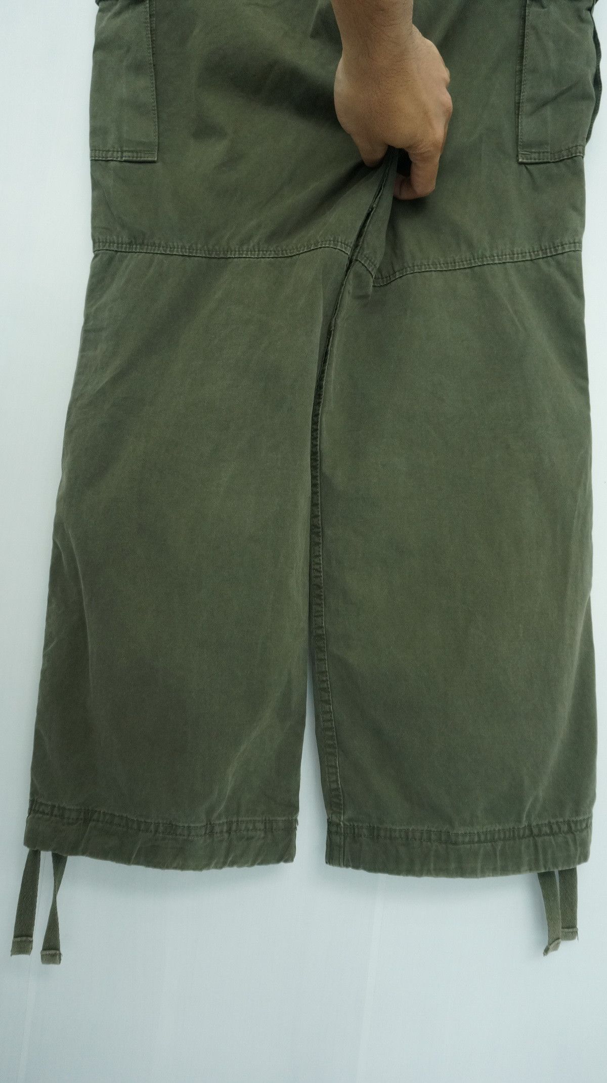 Japanese Brand × Uniqlo Uniqlo Army Worn Out Faded Tactical Cargo Pants Size US 32 / EU 48 - 10 Thumbnail