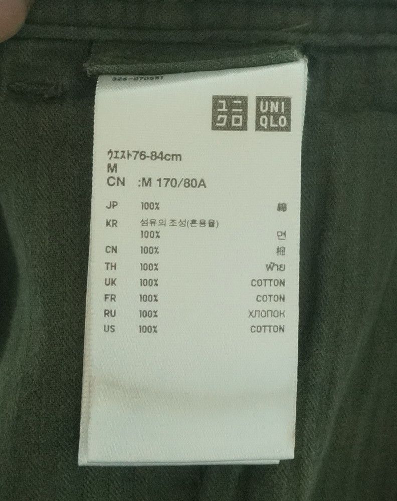 Japanese Brand × Uniqlo Uniqlo Army Worn Out Faded Tactical Cargo Pants Size US 32 / EU 48 - 2 Thumbnail