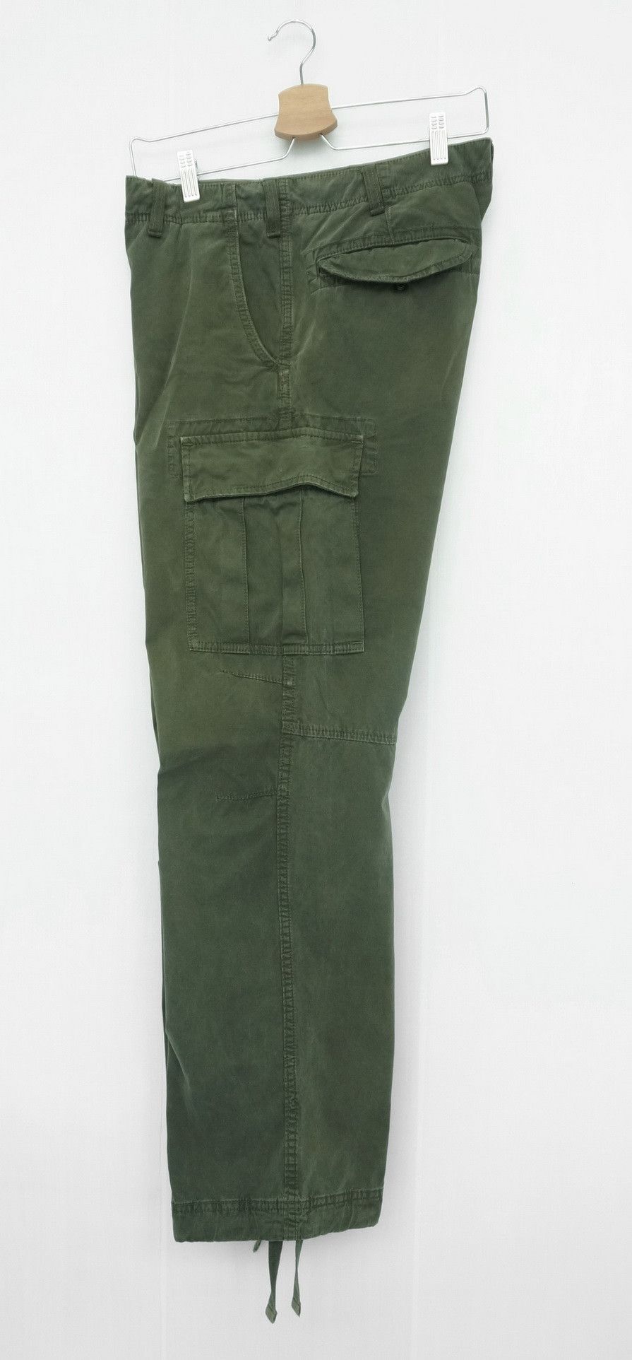 Japanese Brand × Uniqlo Uniqlo Army Worn Out Faded Tactical Cargo Pants Size US 32 / EU 48 - 13 Thumbnail