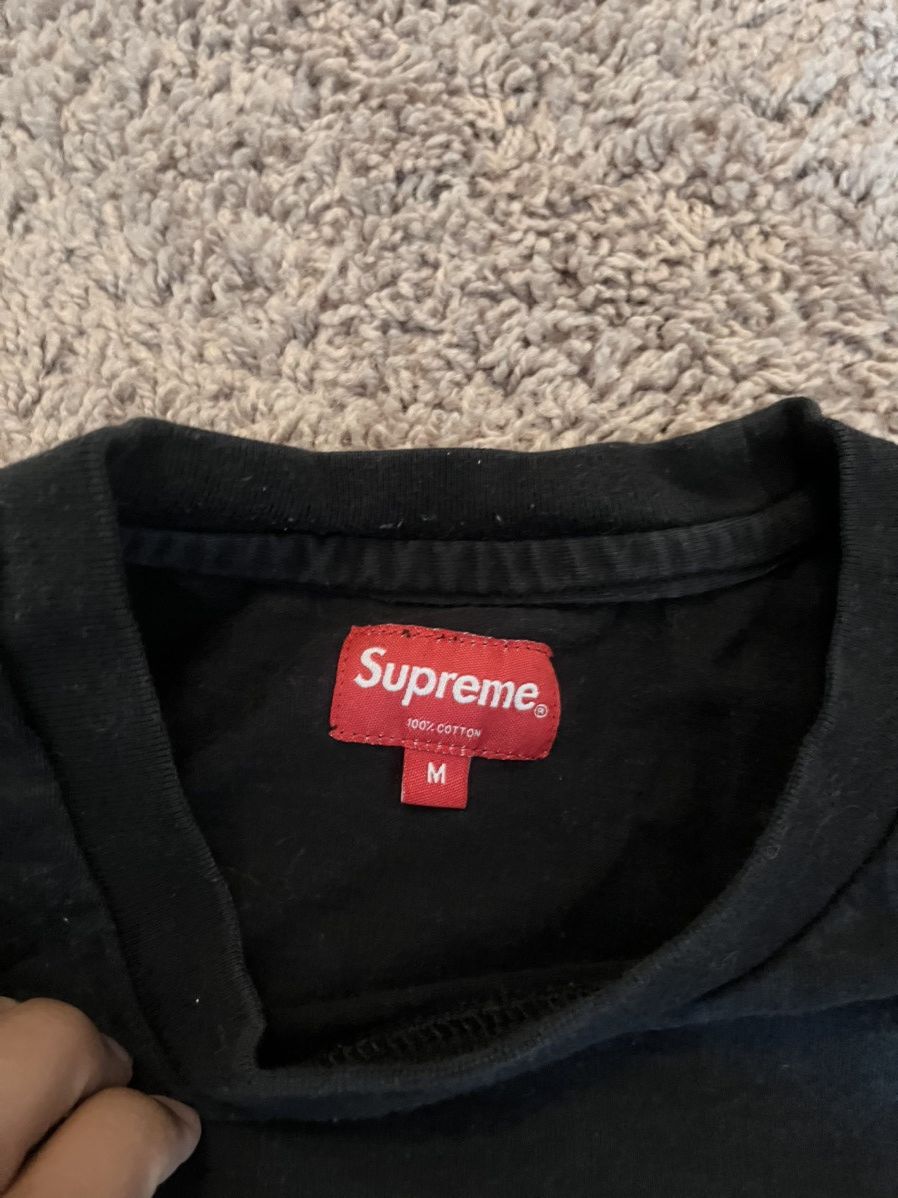 Supreme Black and yellow supreme shirt Size US M / EU 48-50 / 2 - 2 Thumbnail