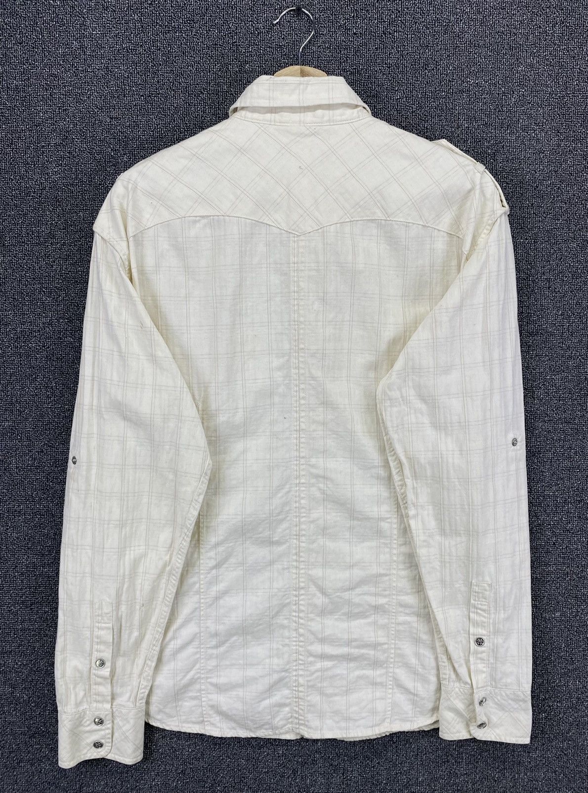 Flannel Vintage Kansai Yamamoto Shadow Plaids Checkered Shirts Size US L / EU 52-54 / 3 - 9 Thumbnail