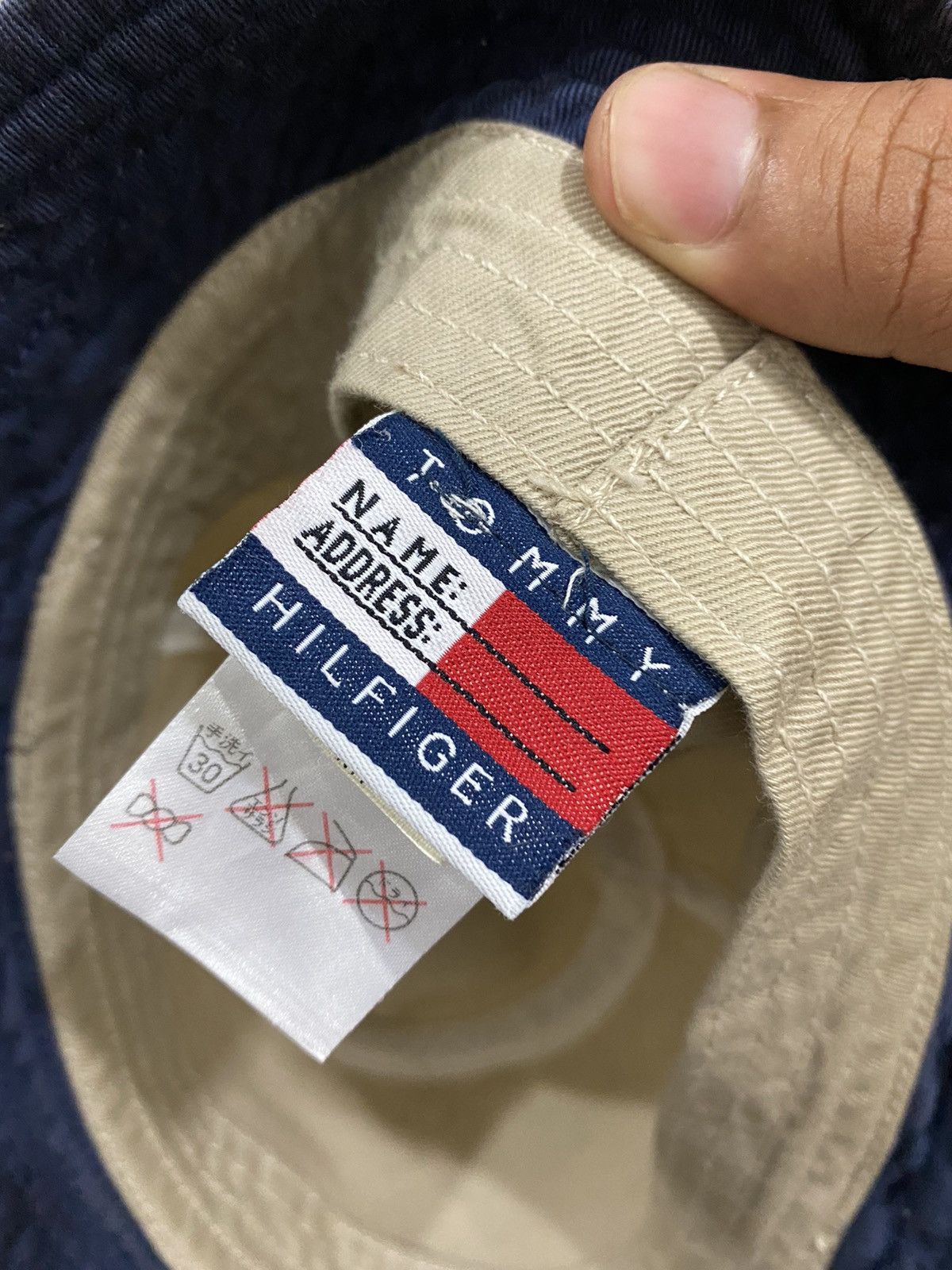 Tommy Hilfiger 🔥Vintage🔥 Tommy Hilfiger Authentic Logo Bucket Hat Size ONE SIZE - 6 Thumbnail