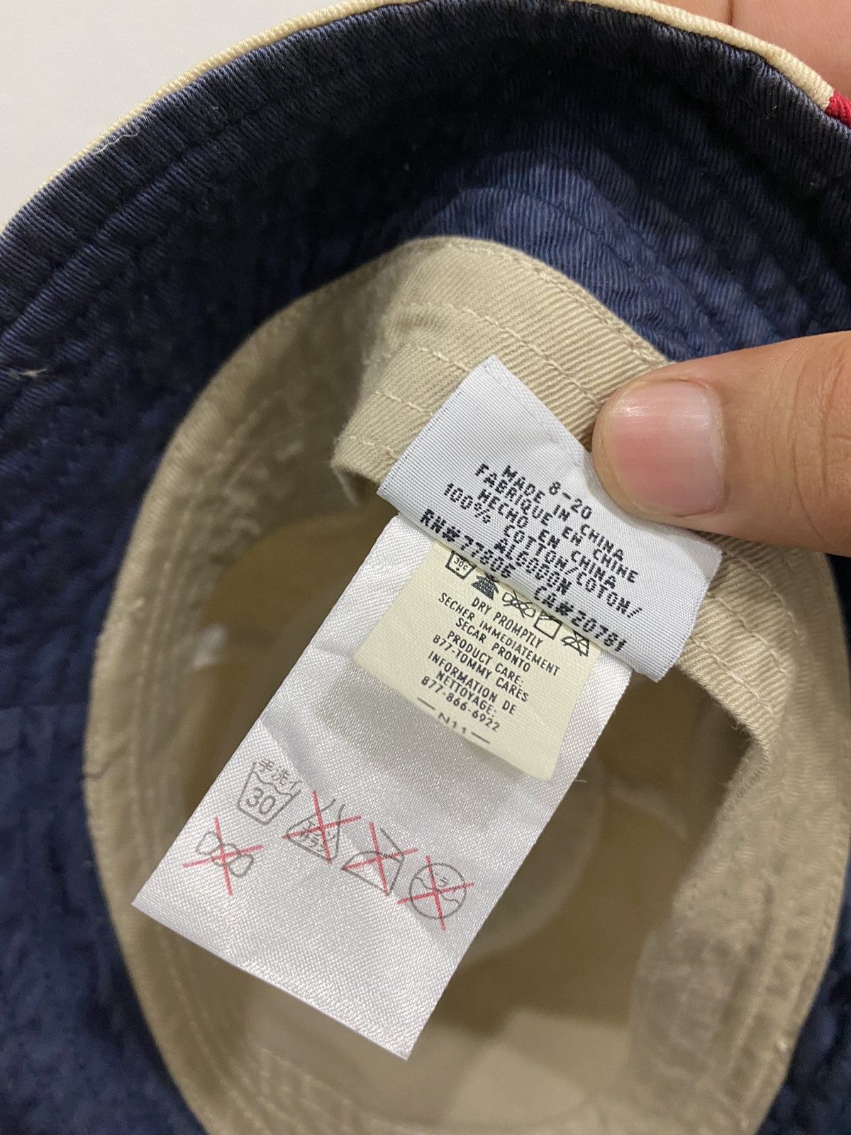 Tommy Hilfiger 🔥Vintage🔥 Tommy Hilfiger Authentic Logo Bucket Hat Size ONE SIZE - 7 Thumbnail