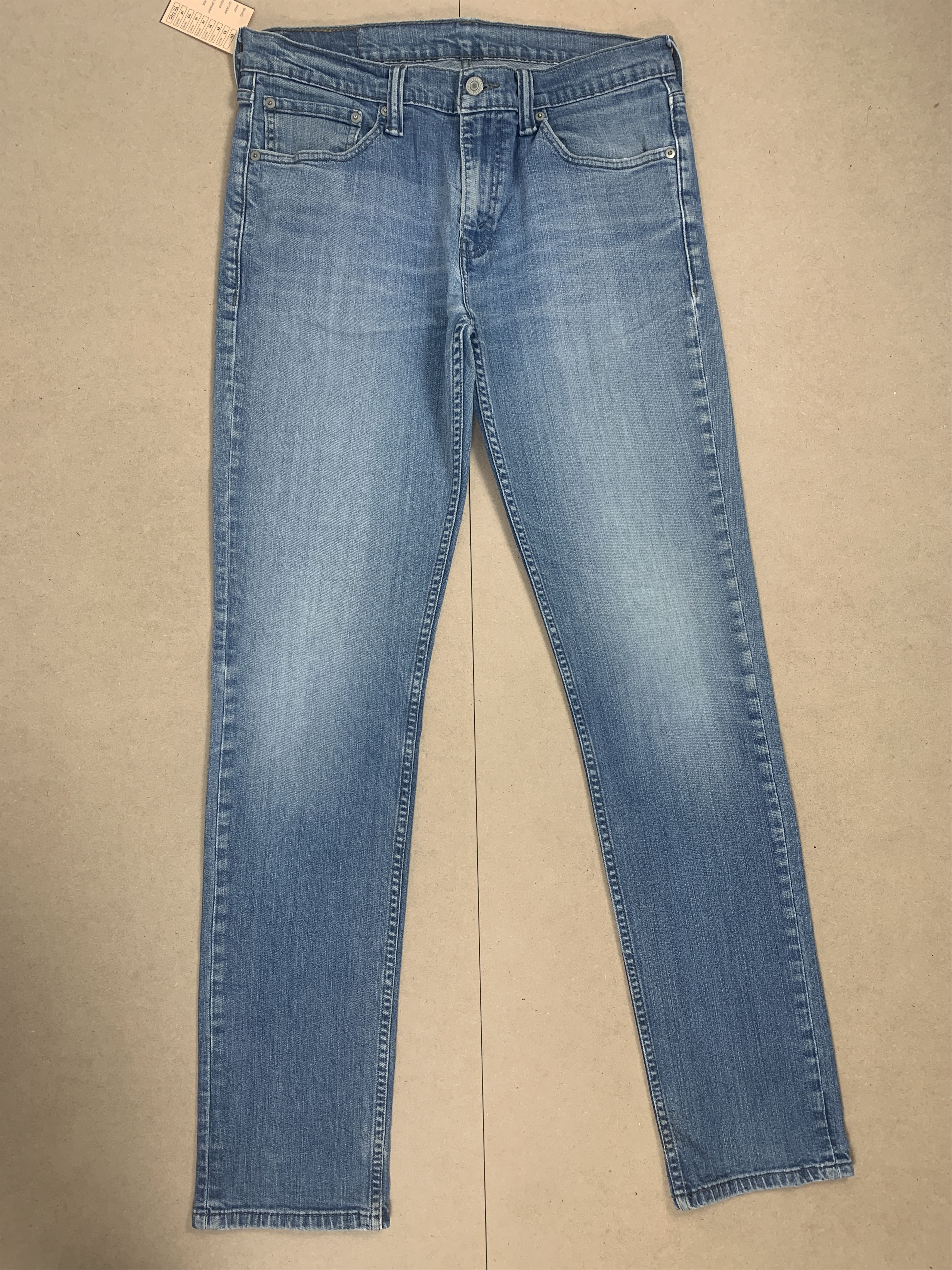 Levi's × Vintage Vintage Levis 511 Straight Cut Faded Mid Wash Jeans Size US 32 / EU 48 - 1 Thumbnail