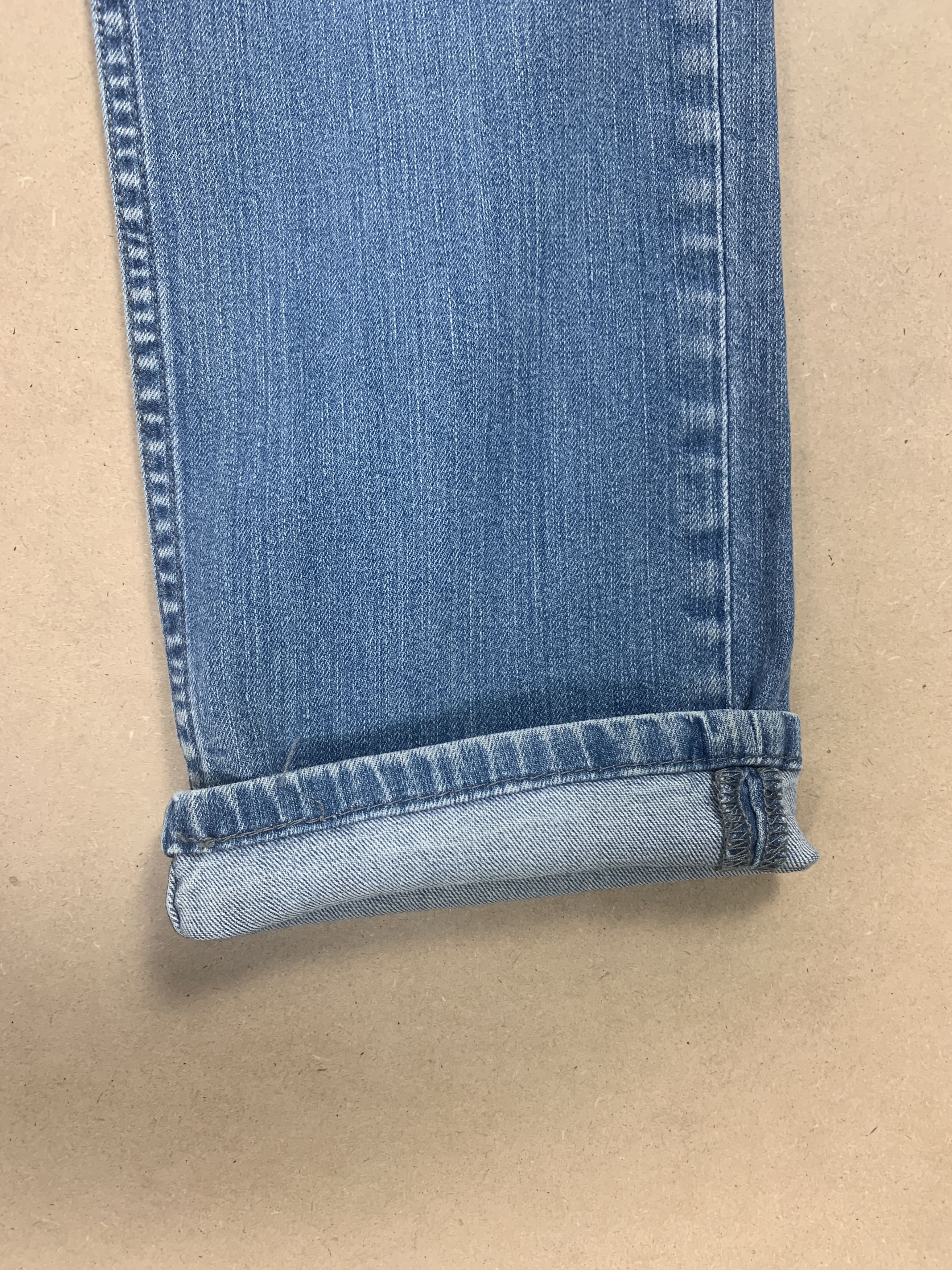Levi's × Vintage Vintage Levis 511 Straight Cut Faded Mid Wash Jeans Size US 32 / EU 48 - 4 Thumbnail