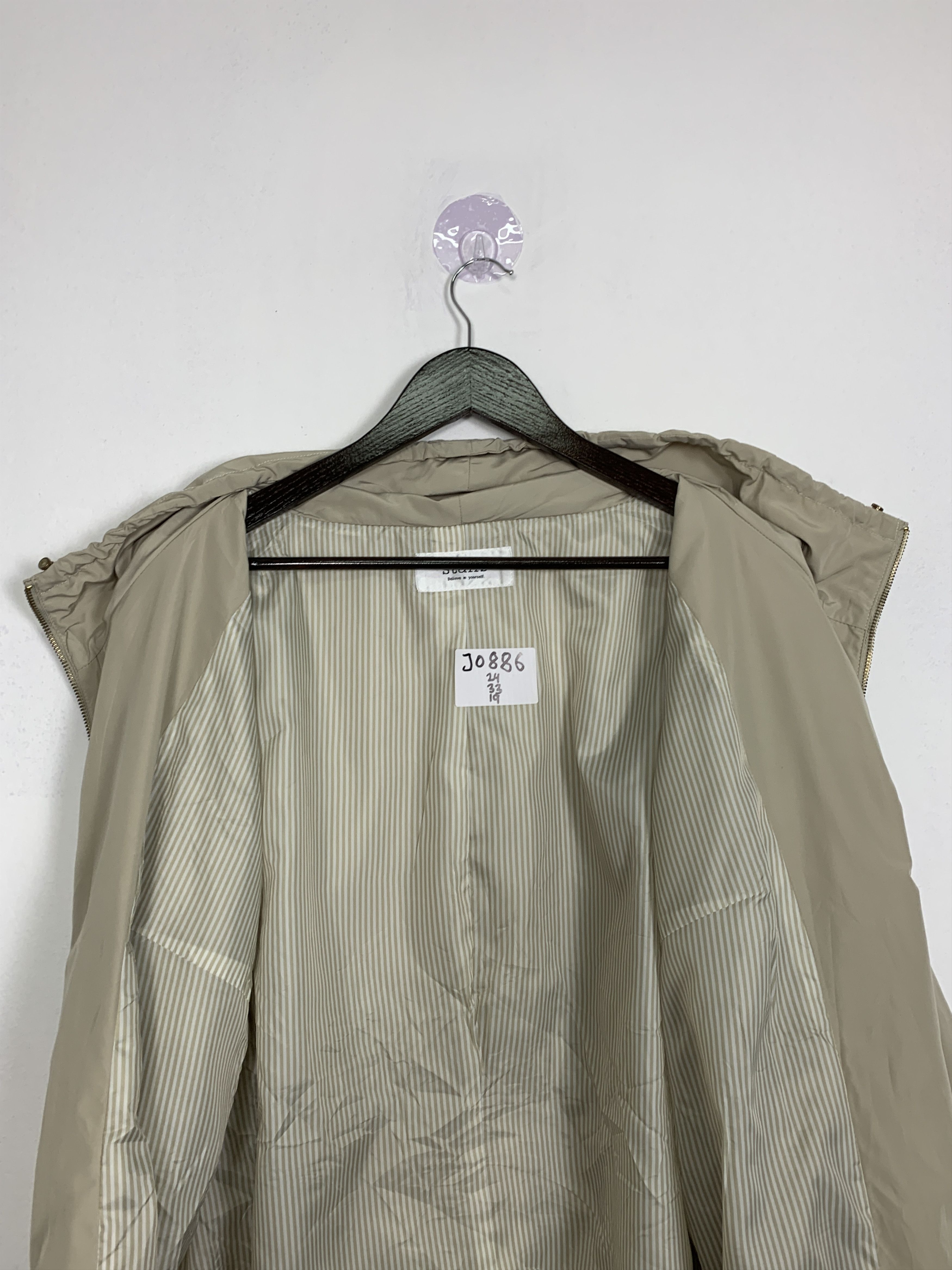 Japanese Brand Vintage STAIRS Zip Up Long Jacket Parkas J0886 Size L / US 10 / IT 46 - 10 Thumbnail