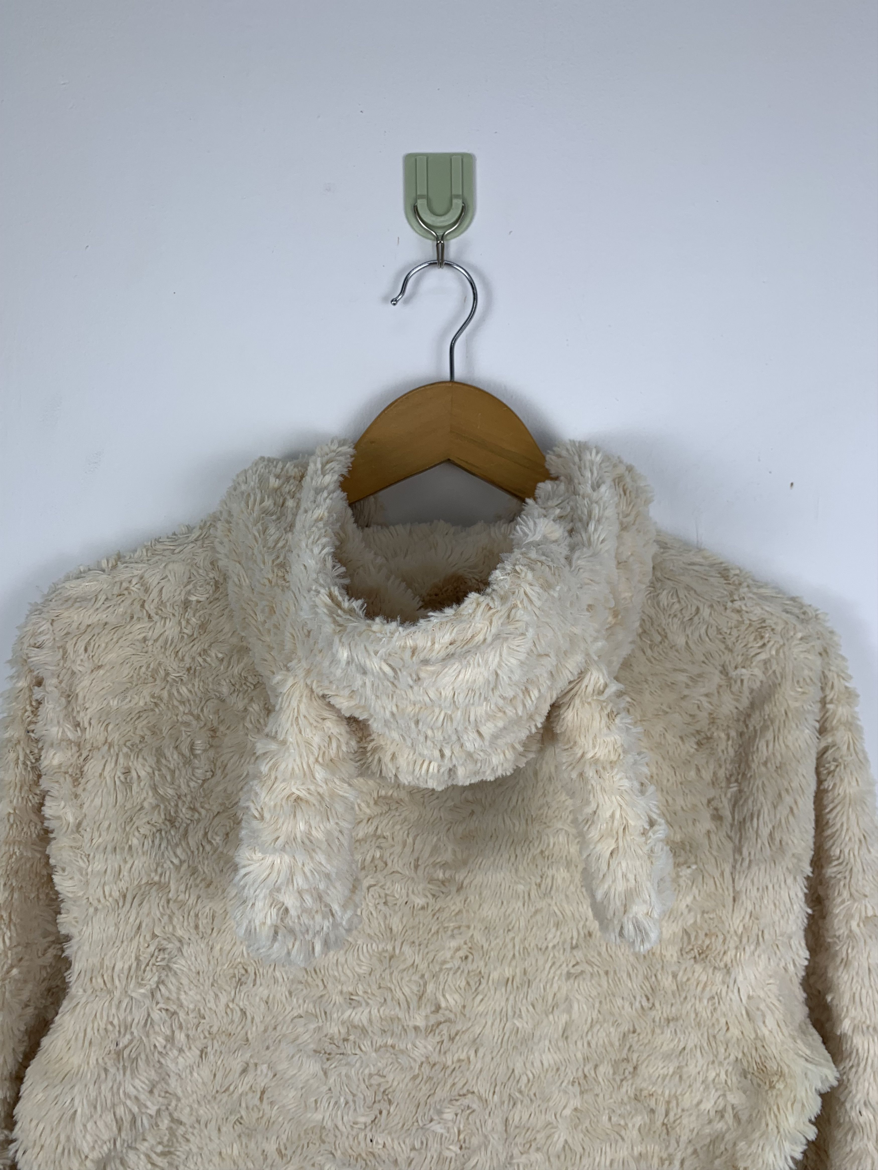 Fiorucci Vintage FIORUCCI Sherpa Hoodie Polka Dot Lining Jacket Size S / US 4 / IT 40 - 9 Thumbnail