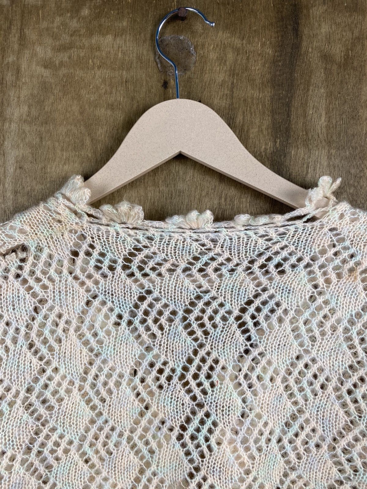 Homespun Knitwear × Japanese Brand Crochet sexy meshnet Homespun Japanese Knitwear #Z028 Size XS / US 0-2 / IT 36-38 - 13 Thumbnail