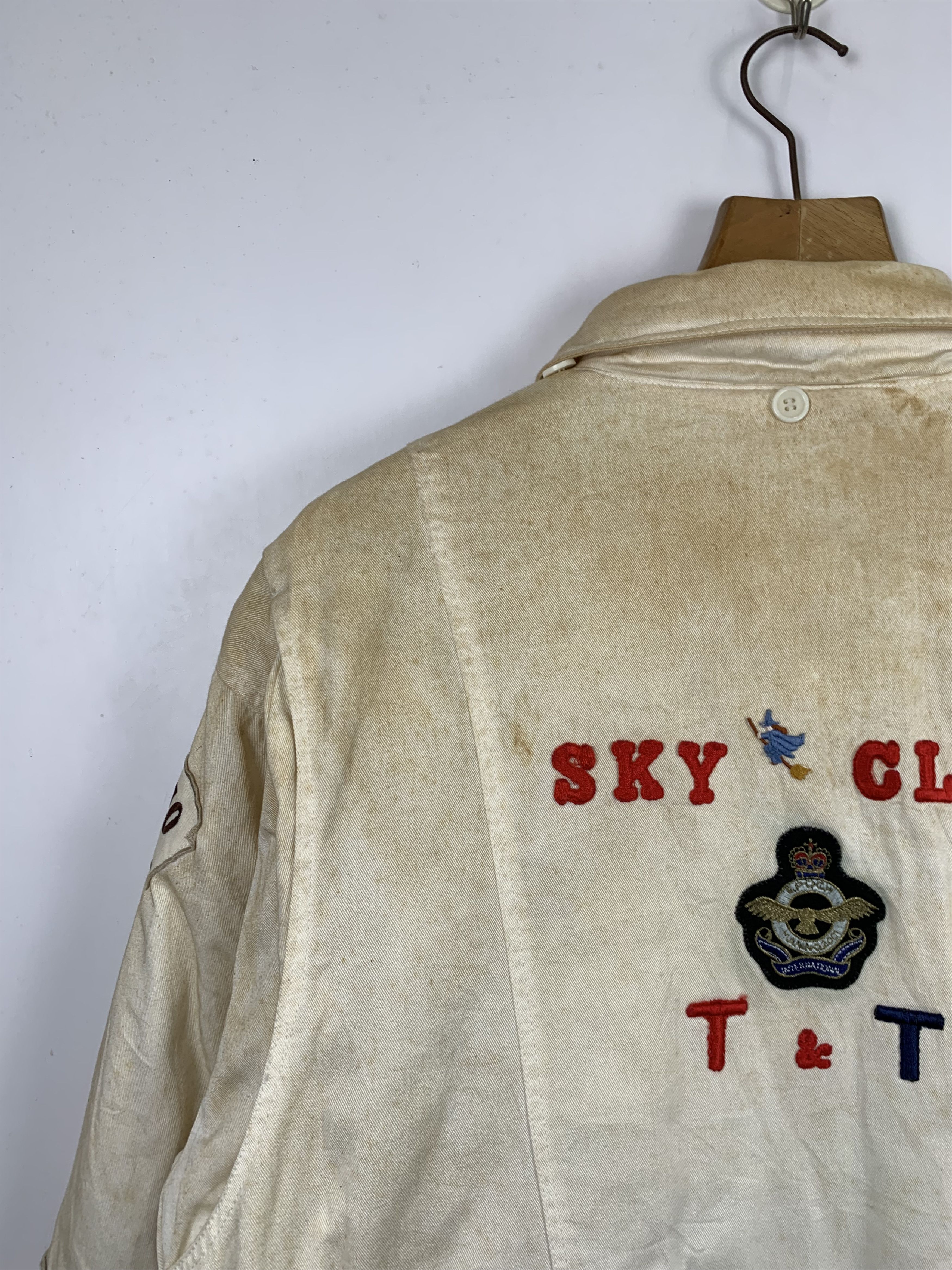 Other Vintage PRACT STUDIO Distressed Rugged Bomber Jacket J0276 Size US M / EU 48-50 / 2 - 21 Thumbnail