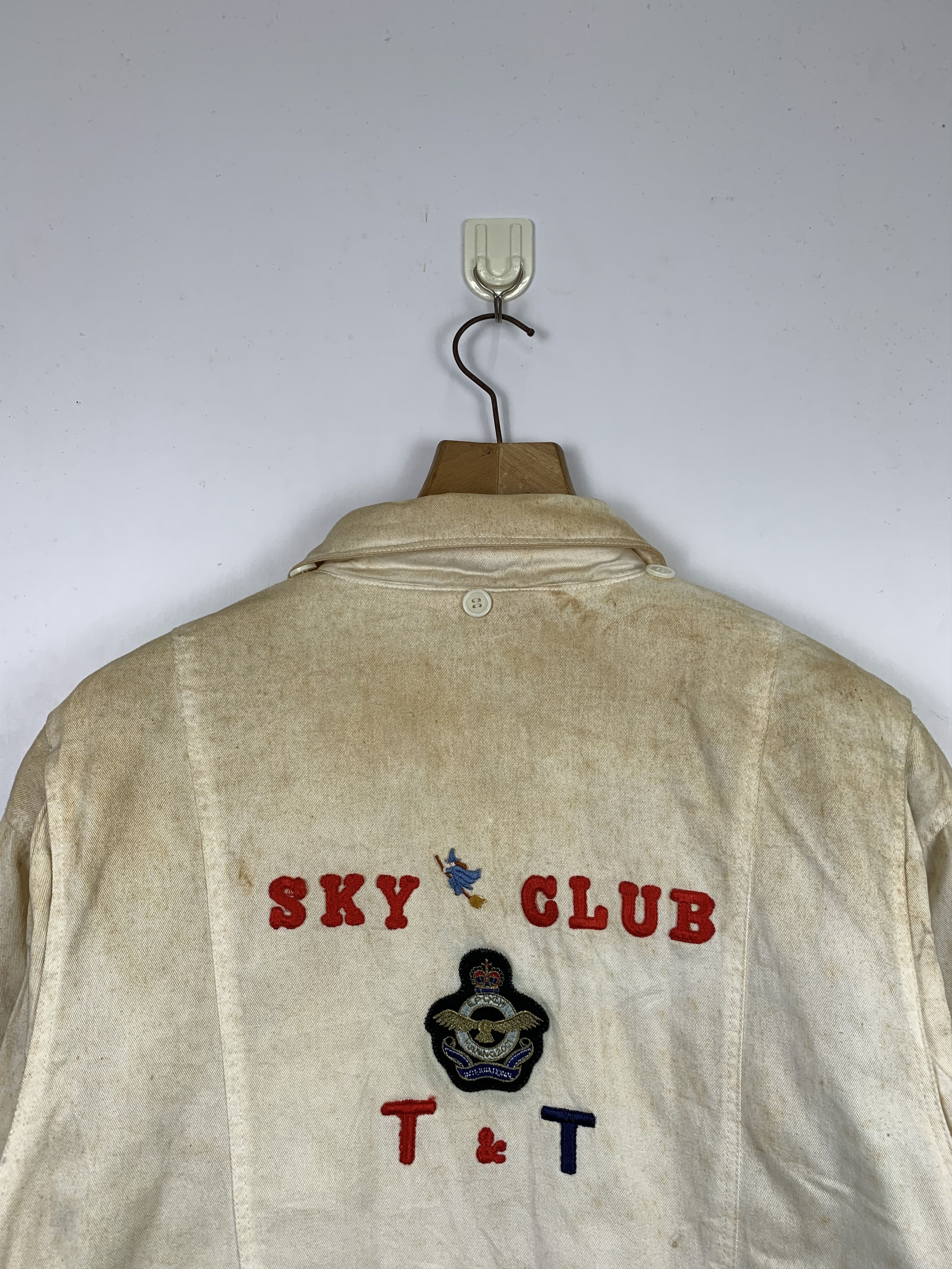 Other Vintage PRACT STUDIO Distressed Rugged Bomber Jacket J0276 Size US M / EU 48-50 / 2 - 15 Thumbnail