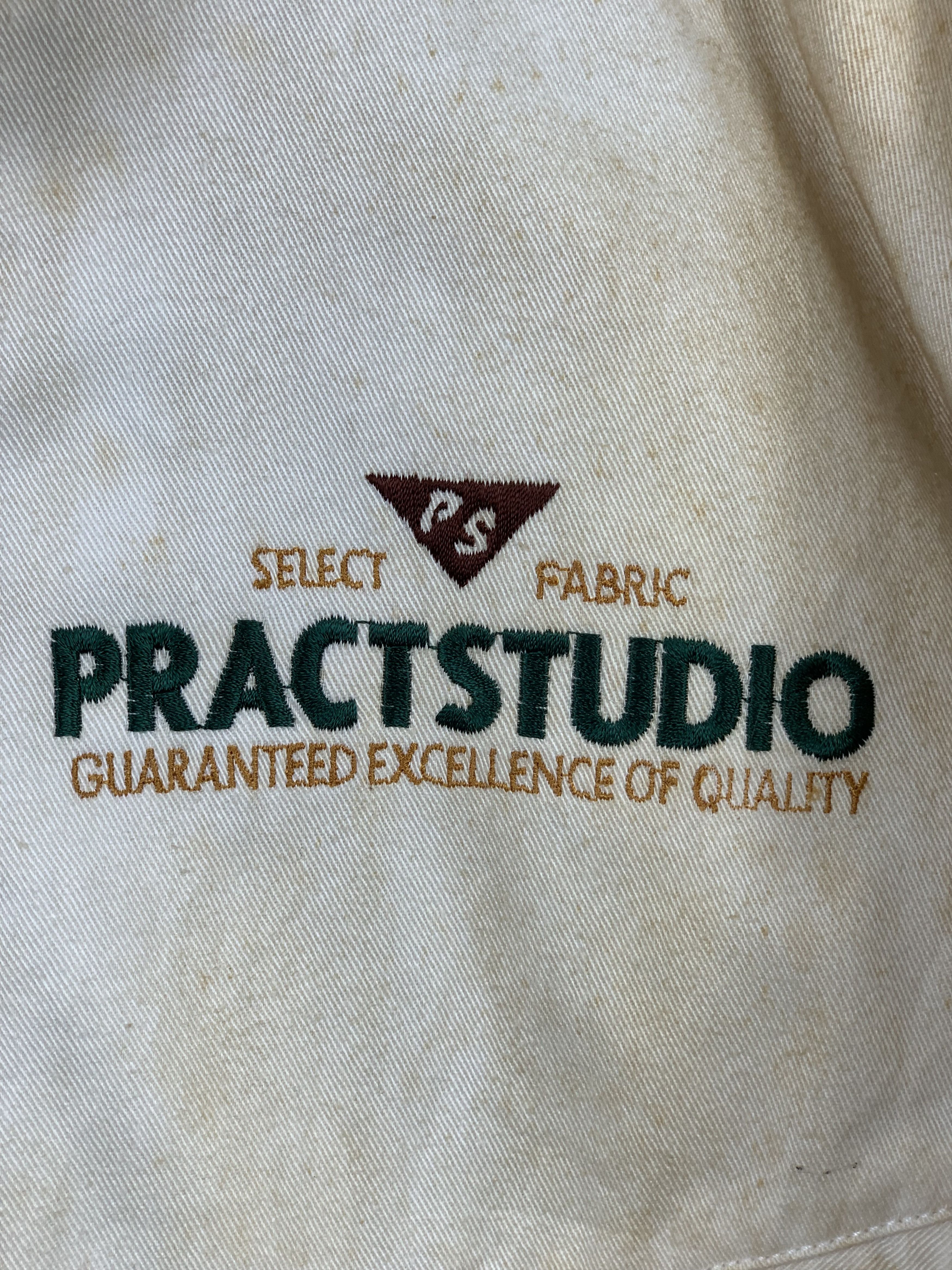 Other Vintage PRACT STUDIO Distressed Rugged Bomber Jacket J0276 Size US M / EU 48-50 / 2 - 6 Thumbnail