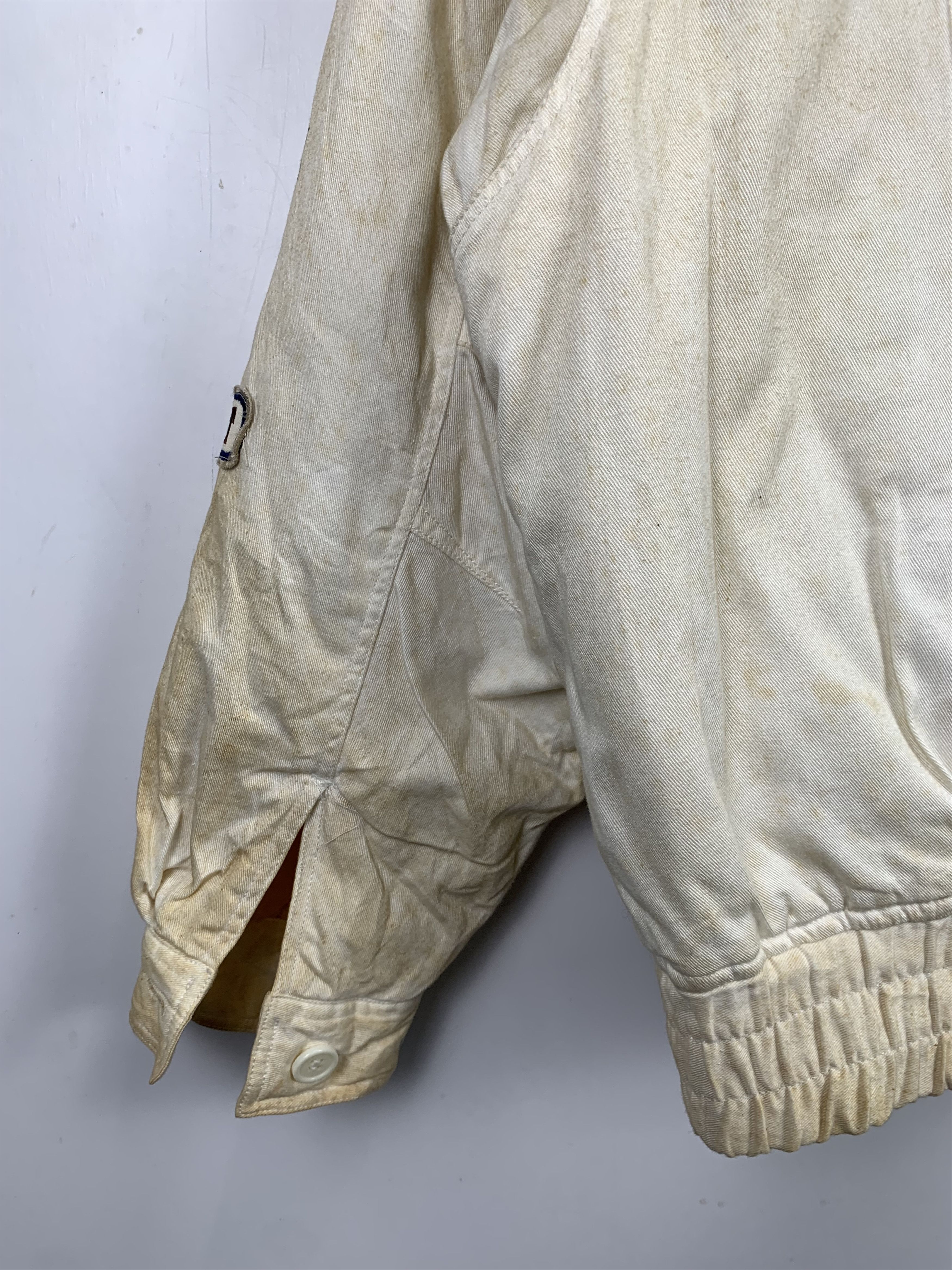 Other Vintage PRACT STUDIO Distressed Rugged Bomber Jacket J0276 Size US M / EU 48-50 / 2 - 19 Thumbnail