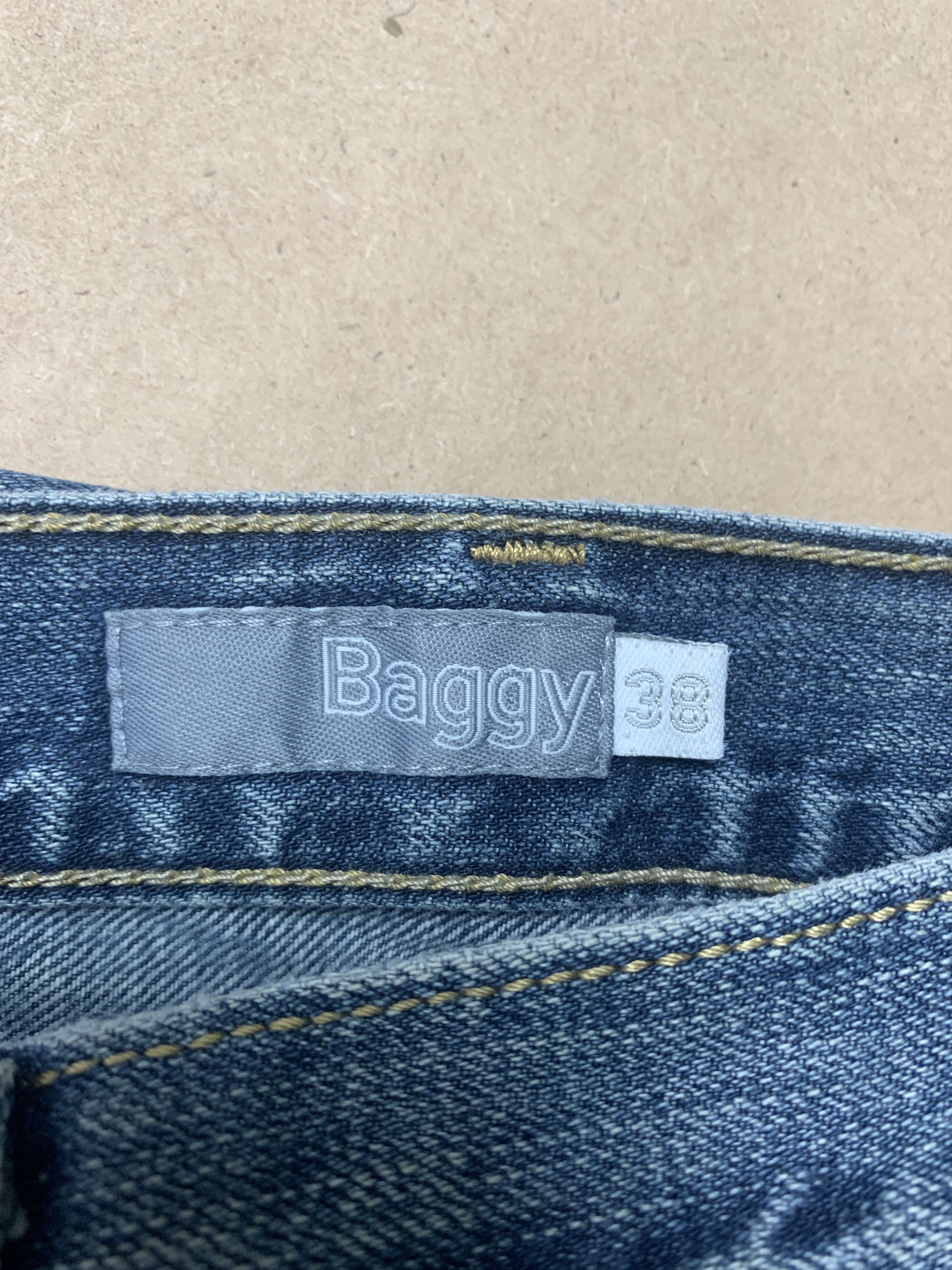 Levi's Vintage 90s Levis Baggy Tab Faded Jeans P0218 Size US 37 - 13 Thumbnail