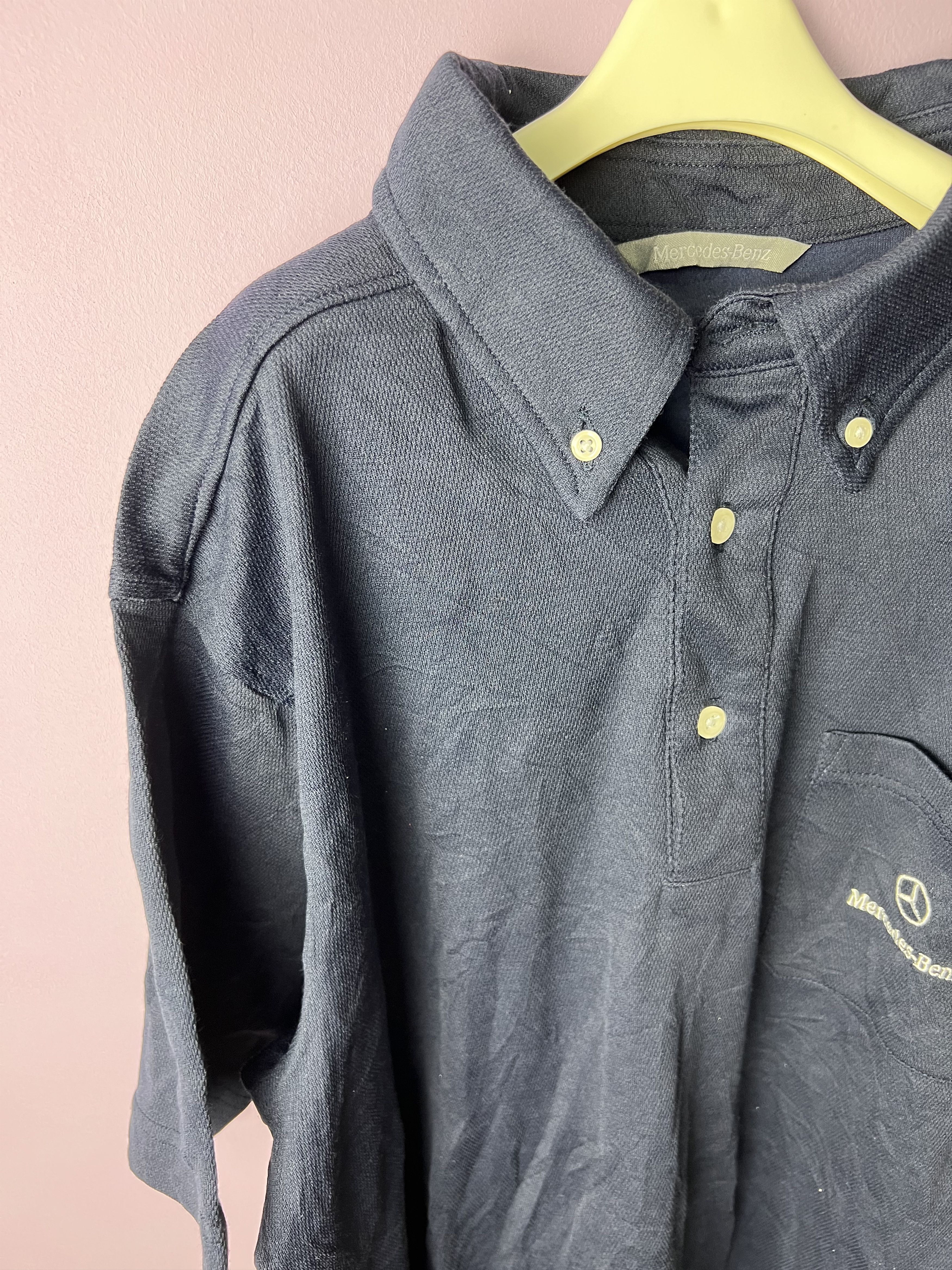 Mercedes-Benz 🔥Vintage Mercedes Benz Pocket Polo Tees Size US M / EU 48-50 / 2 - 8 Thumbnail