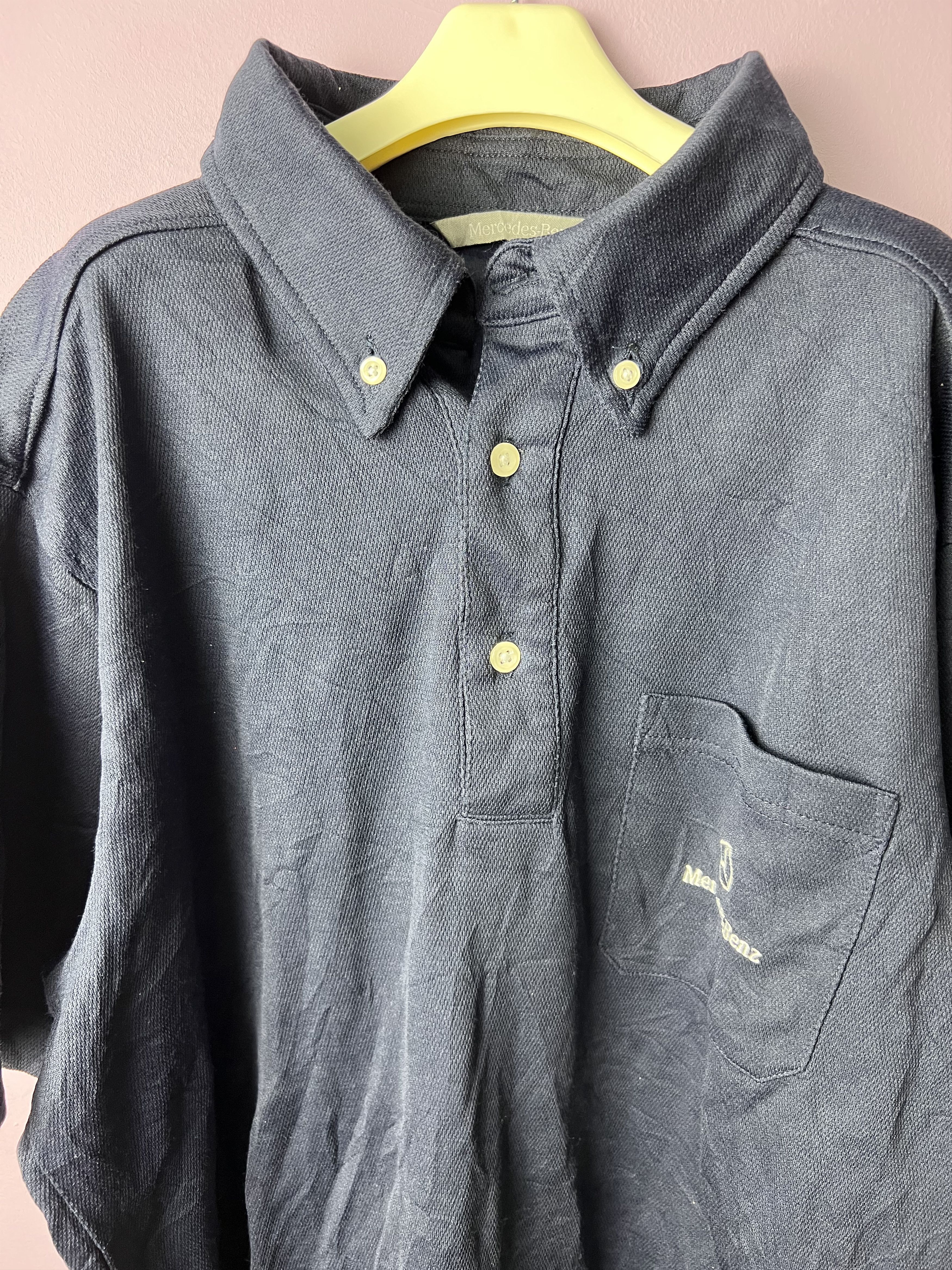 Mercedes-Benz 🔥Vintage Mercedes Benz Pocket Polo Tees Size US M / EU 48-50 / 2 - 9 Thumbnail
