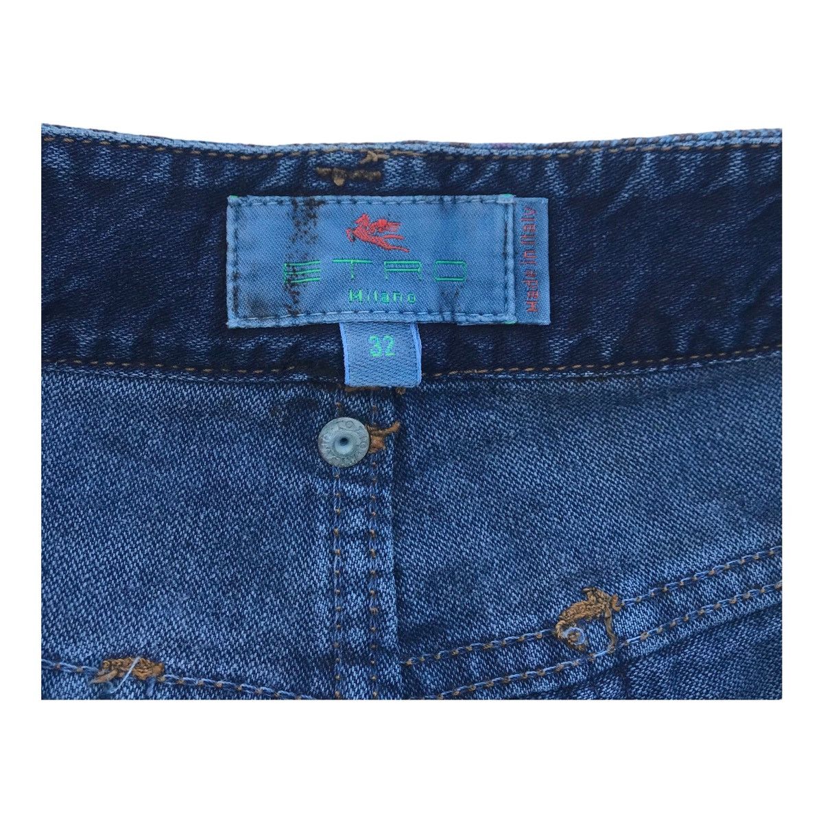 Etro Etro Milano Italy Light Denim Pants Size US 32 / EU 48 - 8 Thumbnail