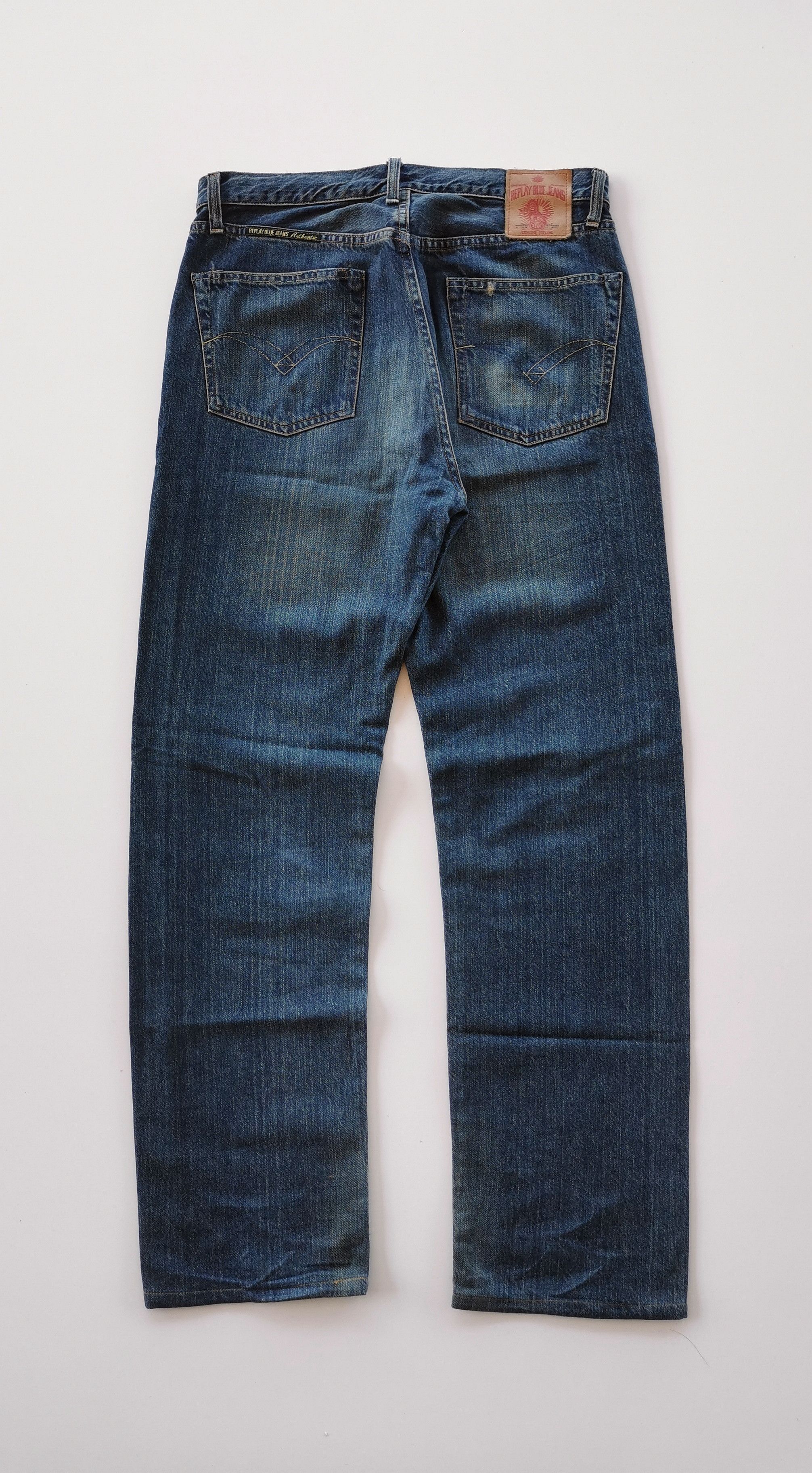Replay Replay Mens Denim Jeans Size 33 Size US 33 - 6 Thumbnail