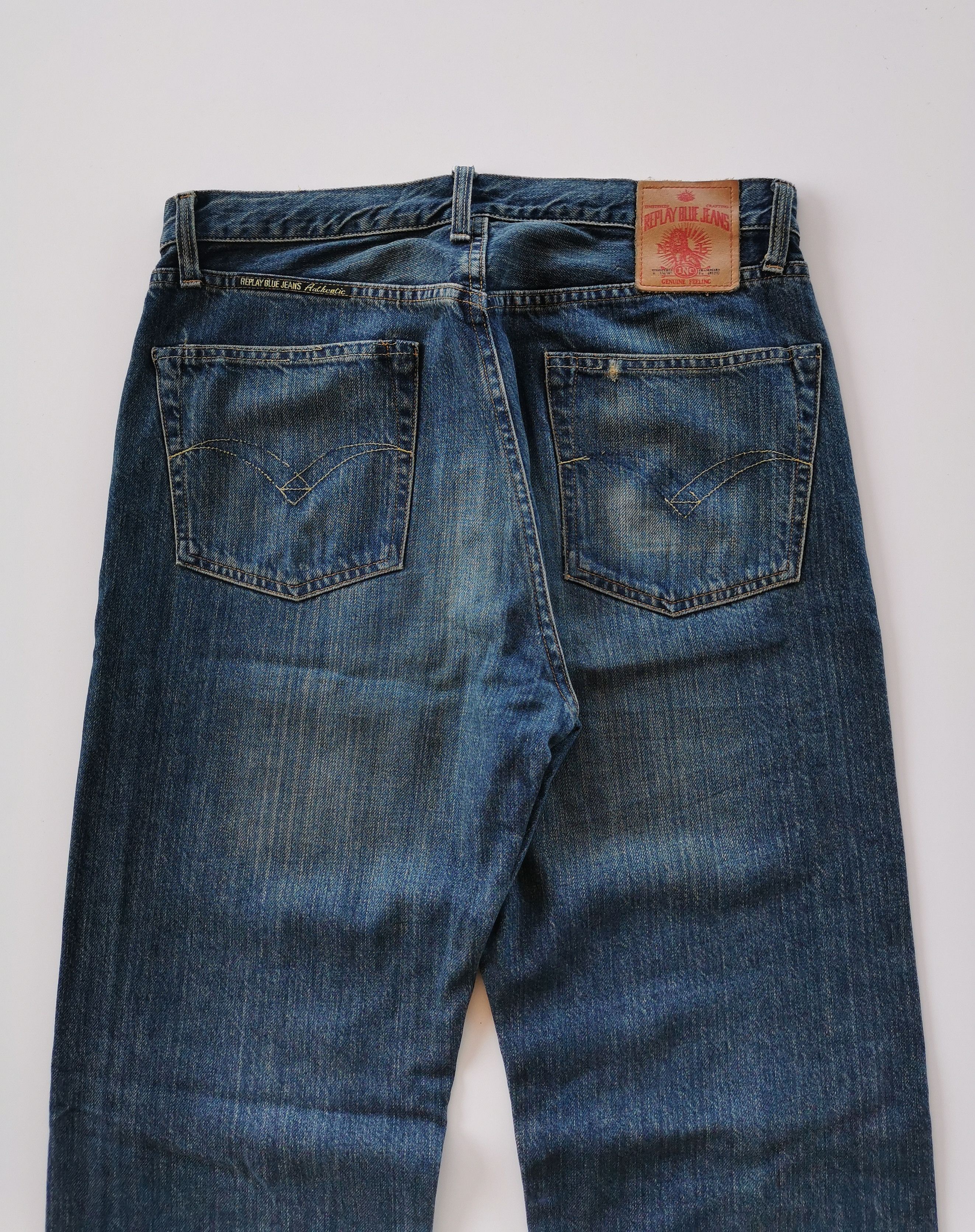 Replay Replay Mens Denim Jeans Size 33 Size US 33 - 5 Thumbnail