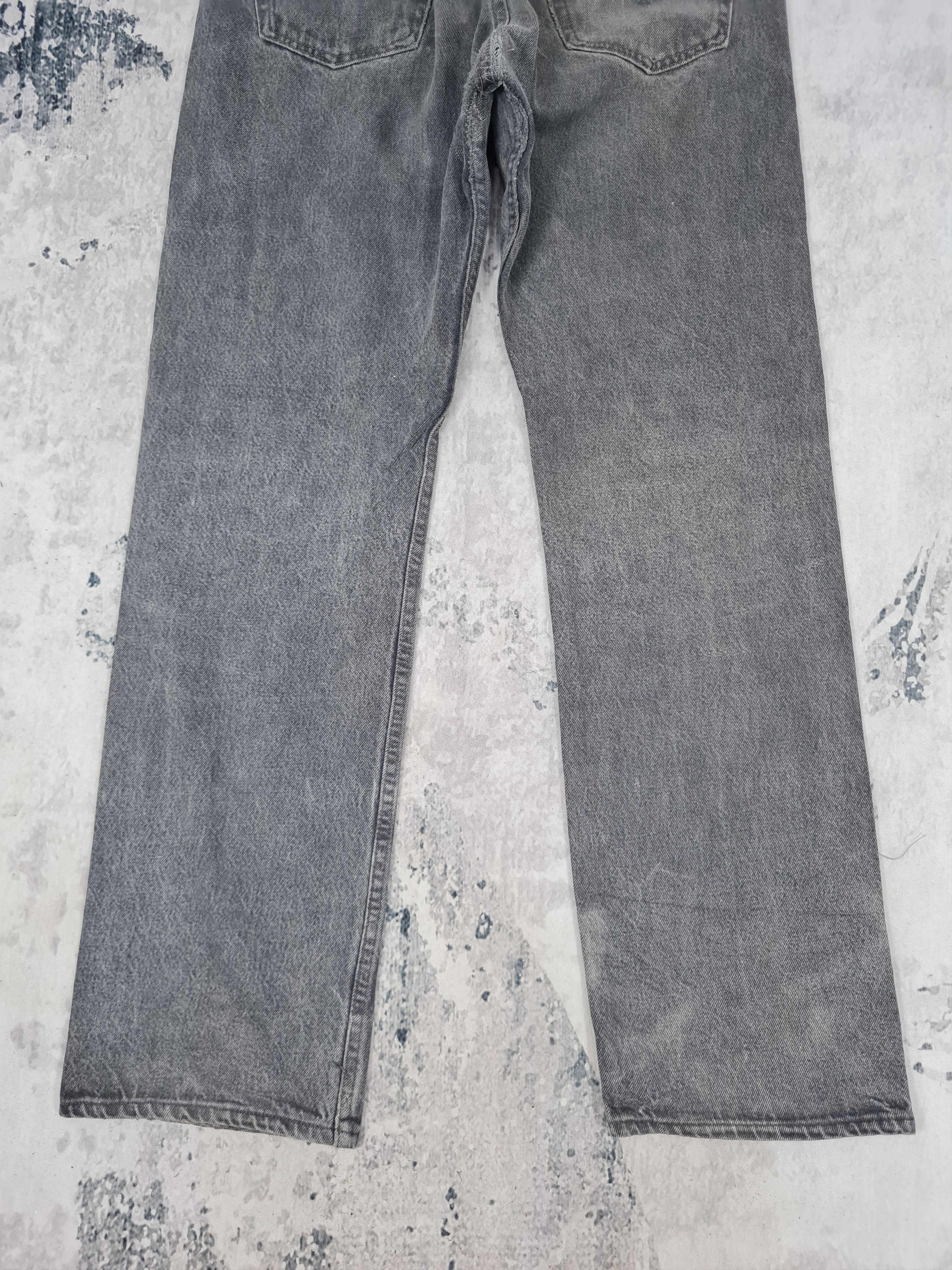 Levi's Vintage Clothing × Vintage Vtg LEVIS 501 Black Faded Made In USA Jeans L0296 Size 34x32 Size US 34 / EU 50 - 6 Thumbnail