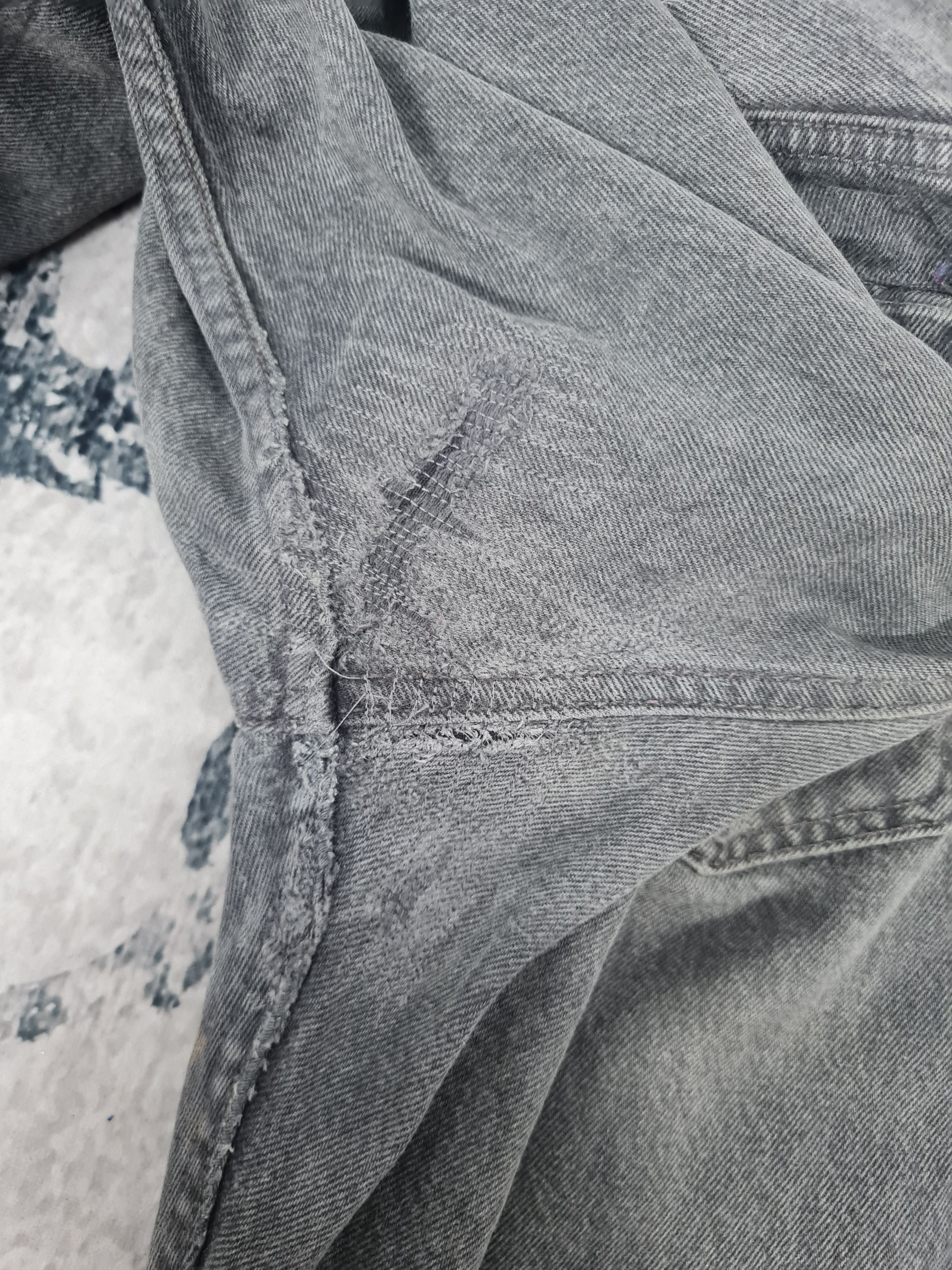 Levi's Vintage Clothing × Vintage Vtg LEVIS 501 Black Faded Made In USA Jeans L0296 Size 34x32 Size US 34 / EU 50 - 10 Thumbnail