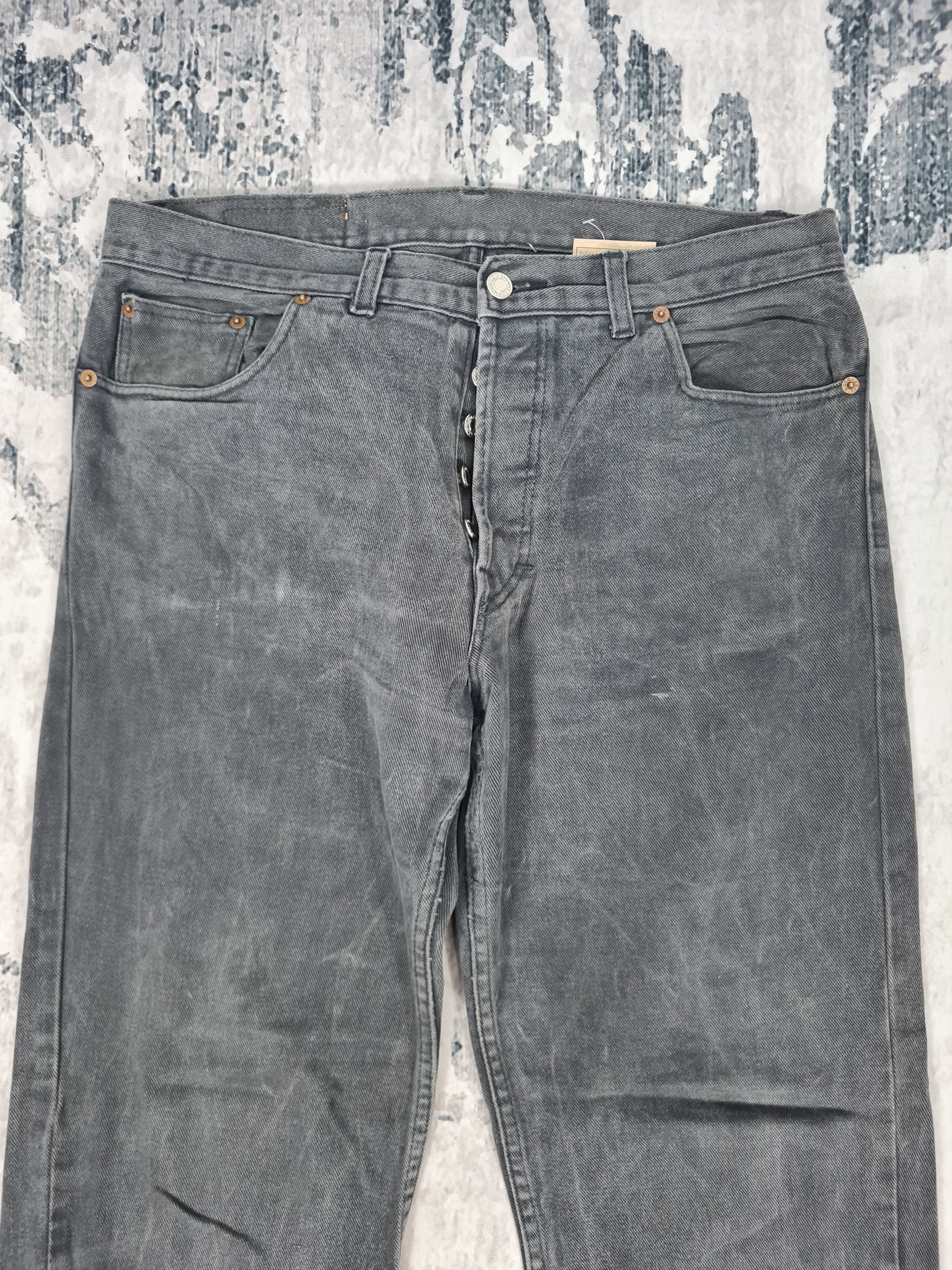 Levi's Vtg LEVIS 501 Faded Made In USA Jeans L0303 Size 34x30.5 Size US 34 / EU 50 - 4 Thumbnail