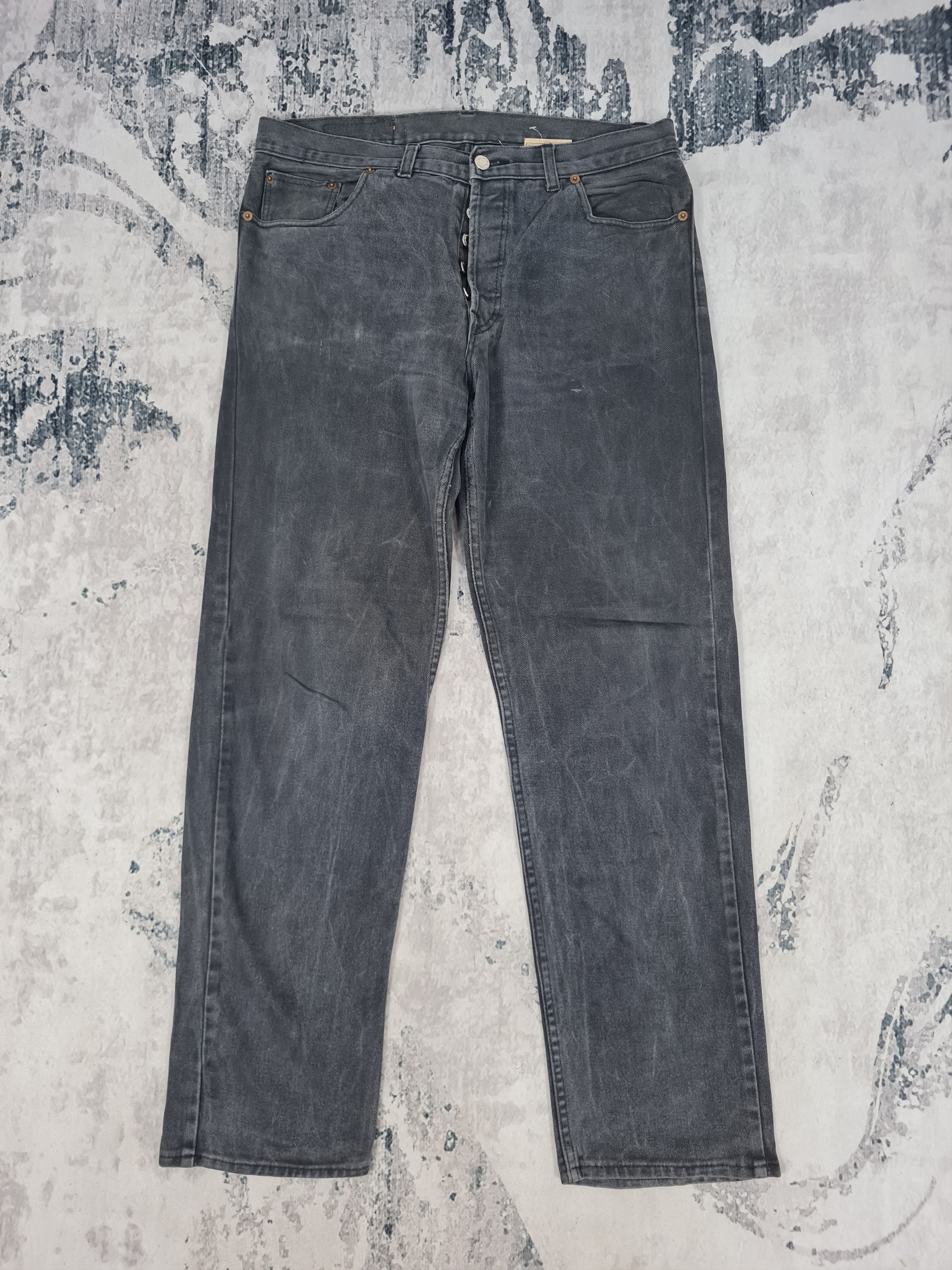 Levi's Vtg LEVIS 501 Faded Made In USA Jeans L0303 Size 34x30.5 Size US 34 / EU 50 - 1 Thumbnail