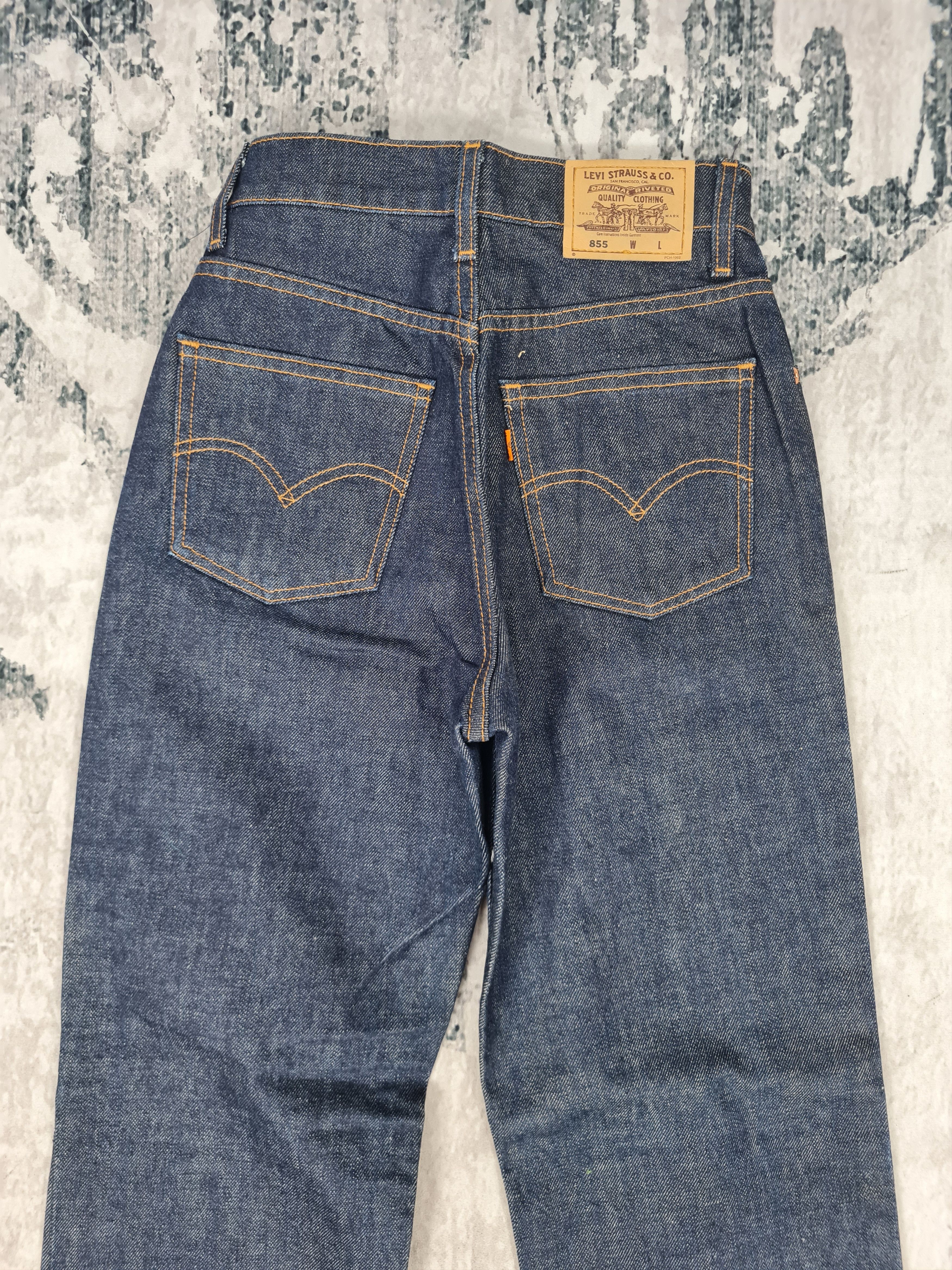 Levi's Vtg LEVIS 855 High Rise Orange Tab Jeans L0305 Size 24x30 Size 24" / US 00 / IT 34 - 5 Thumbnail