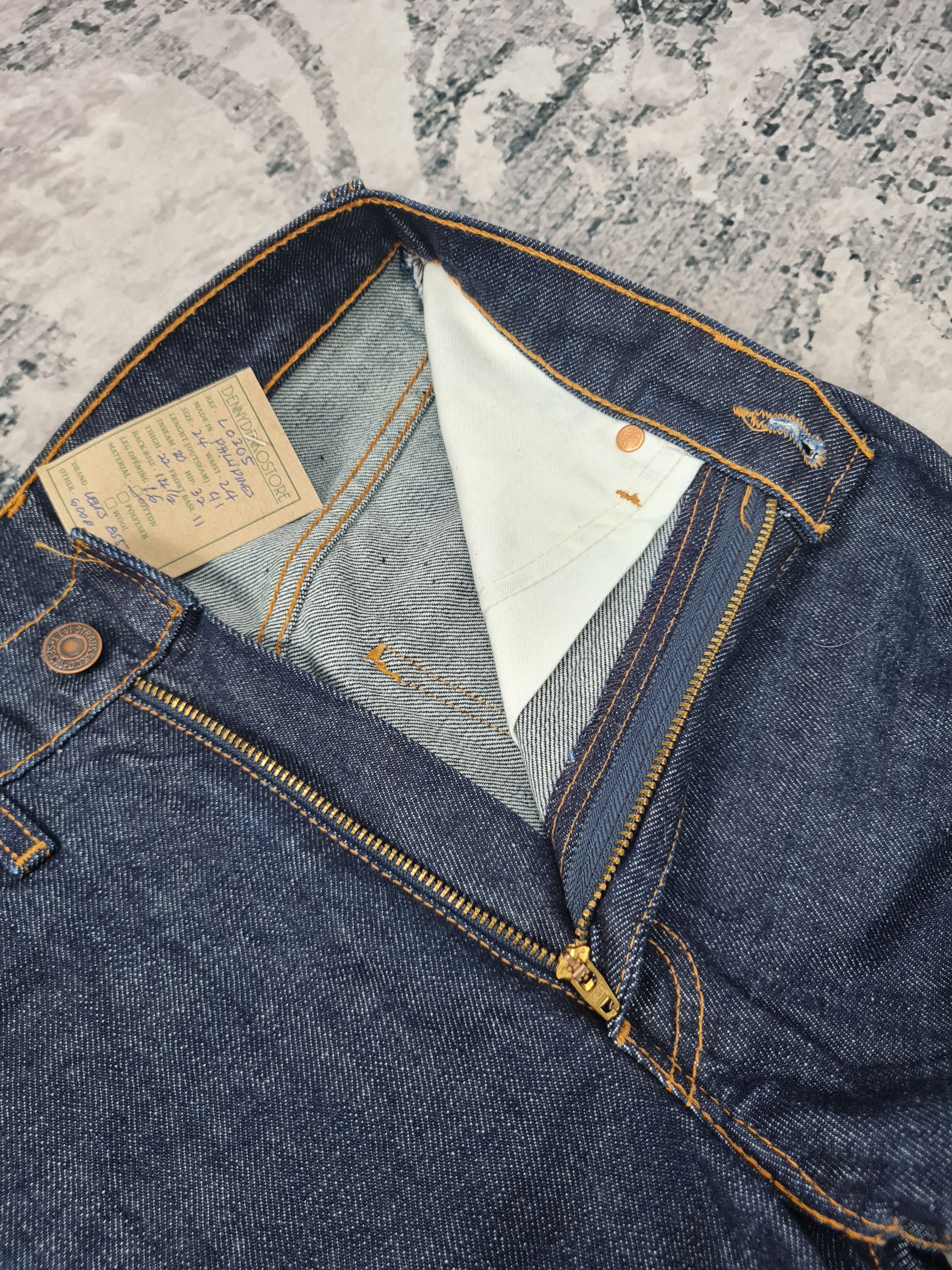 Levi's Vtg LEVIS 855 High Rise Orange Tab Jeans L0305 Size 24x30 Size 24" / US 00 / IT 34 - 10 Thumbnail
