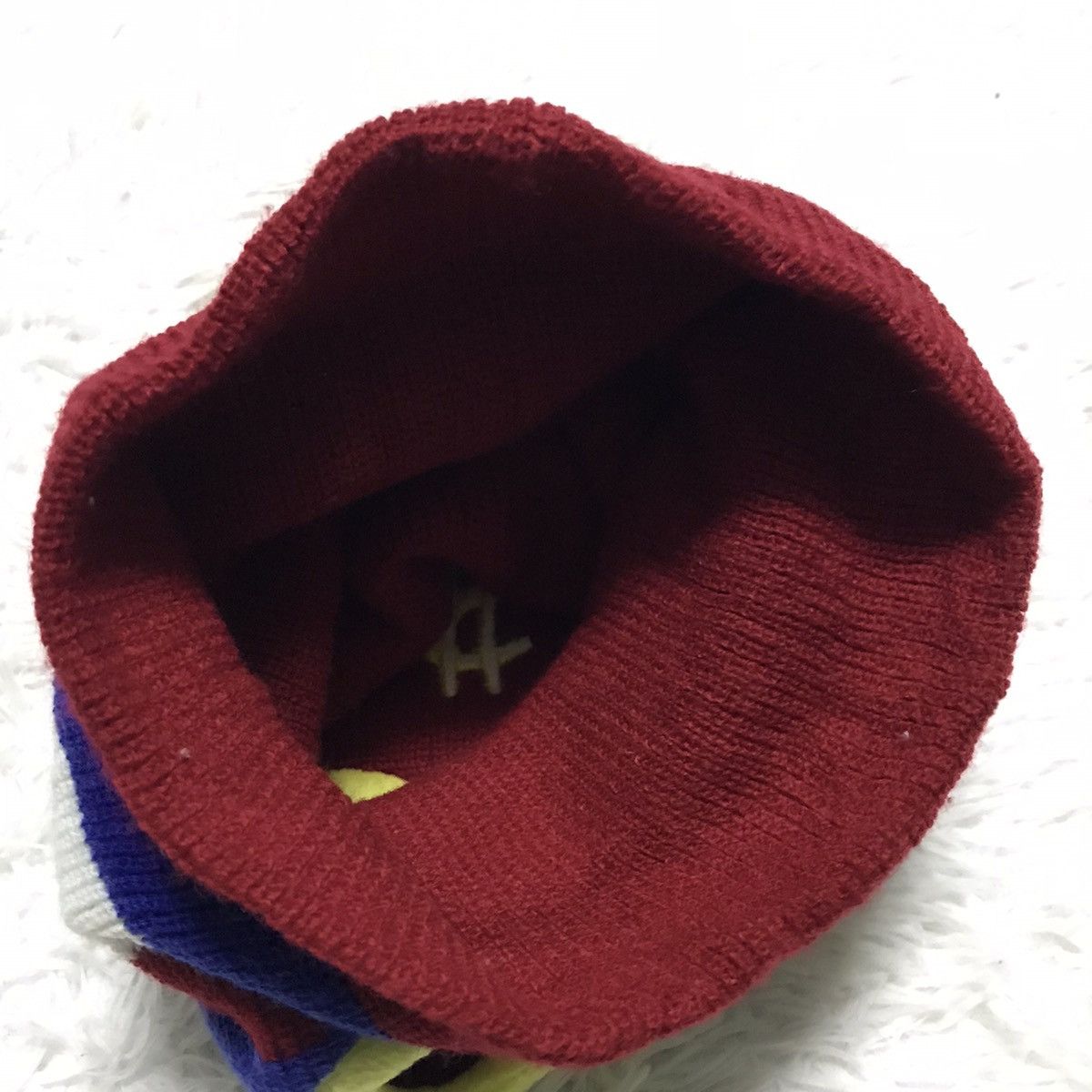 Japanese Brand Rare Face beanie hat snow cap balaclava design Size ONE SIZE - 8 Thumbnail