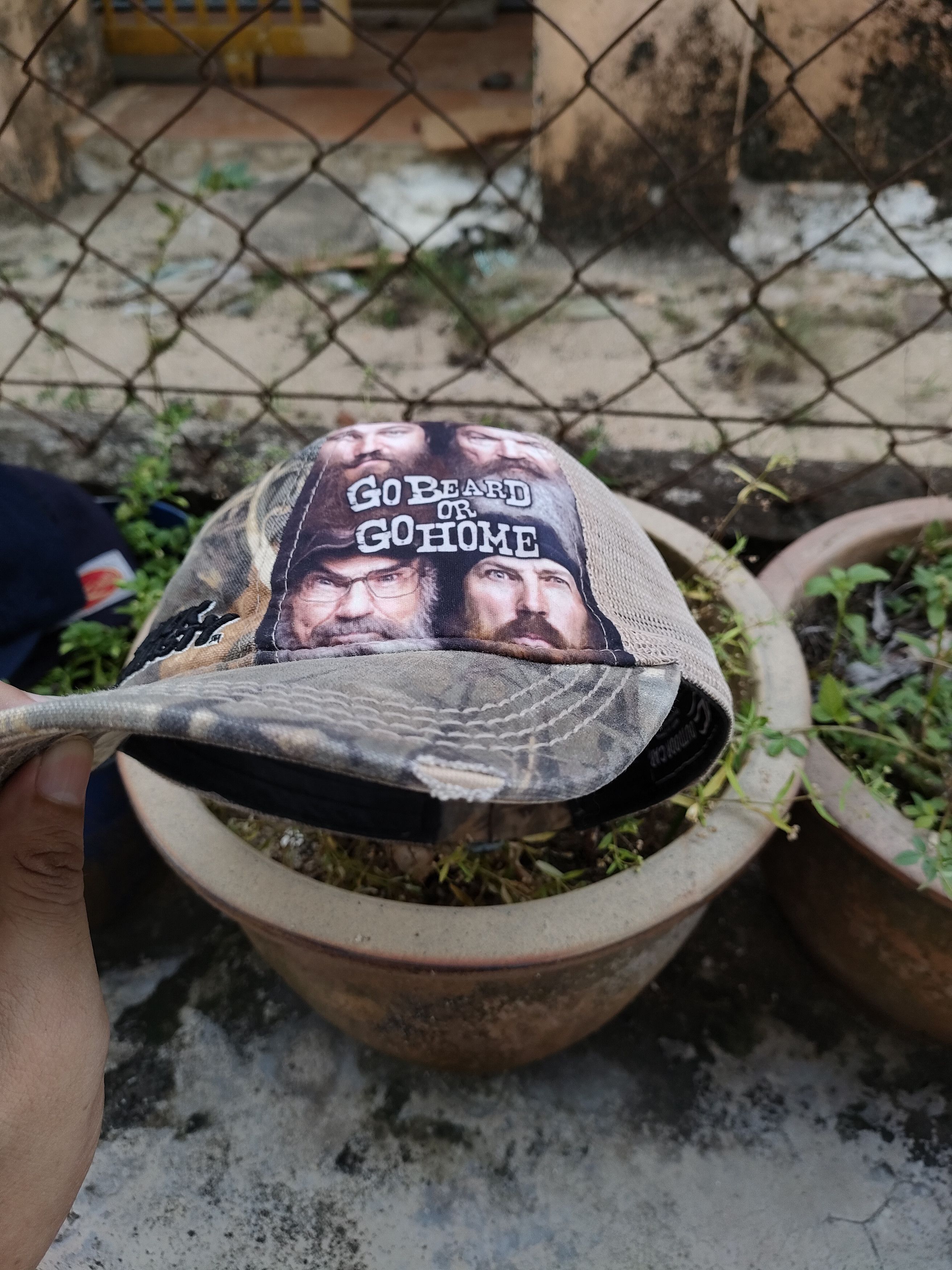 Other Duck Dynasty Tracker Cap Distressed design Size ONE SIZE - 3 Thumbnail