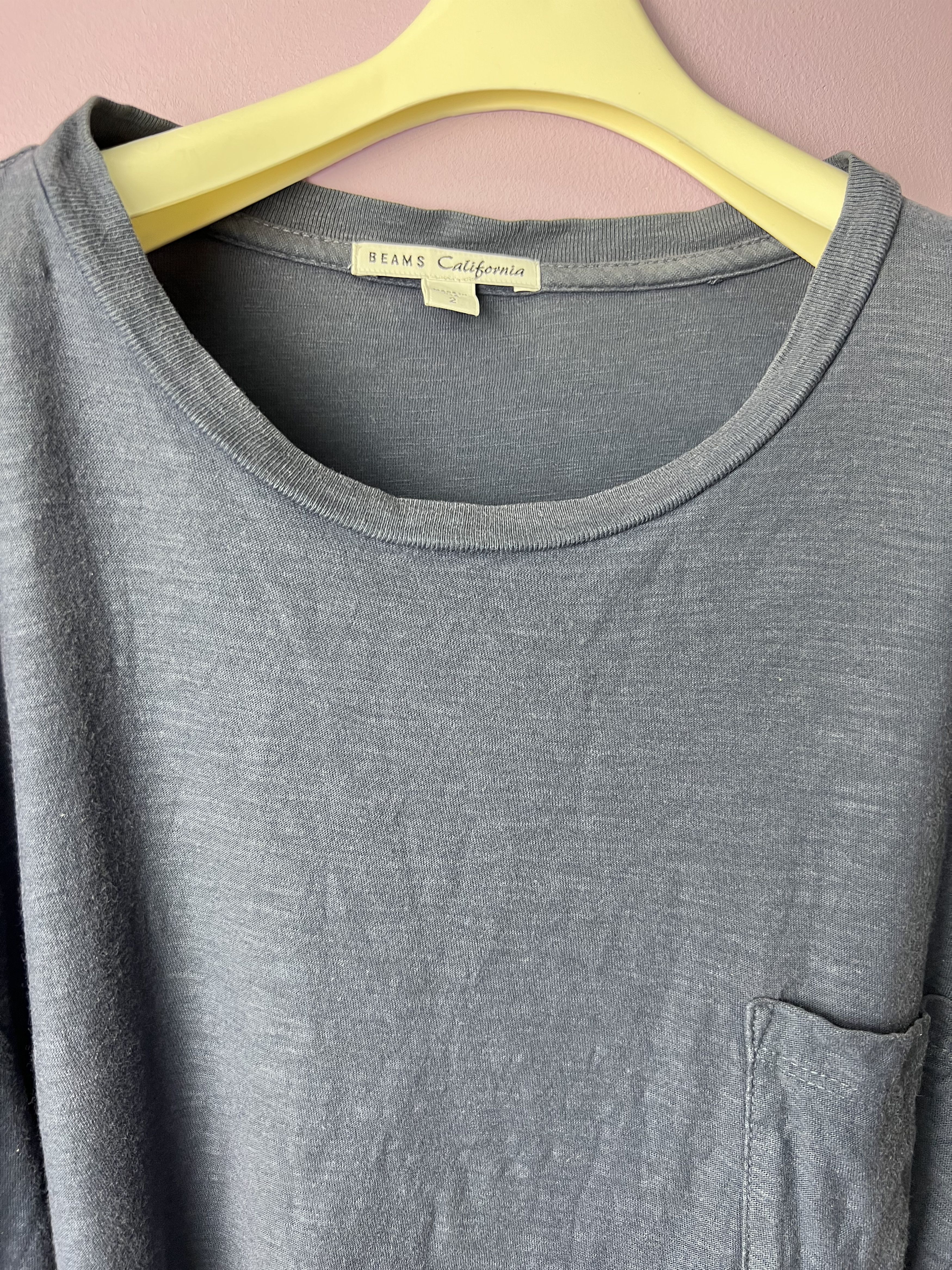 Beams Plus 🔥Vintage Beams California Pocket Long Sleeves Tees Size US M / EU 48-50 / 2 - 5 Thumbnail