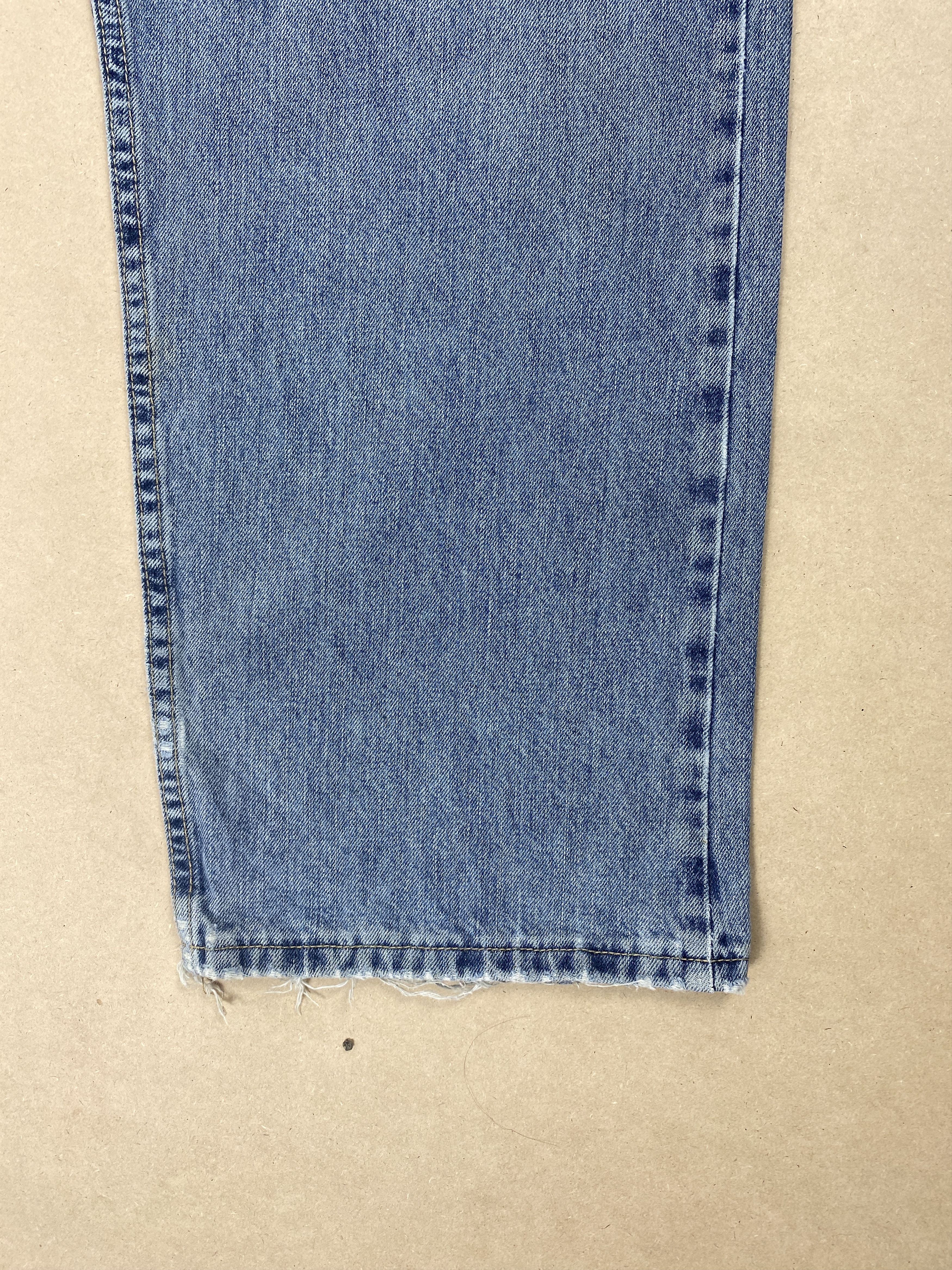 Lee Vintage Lee Straight Cut Distressed Mid Wash Jeans Size US 41 - 3 Thumbnail