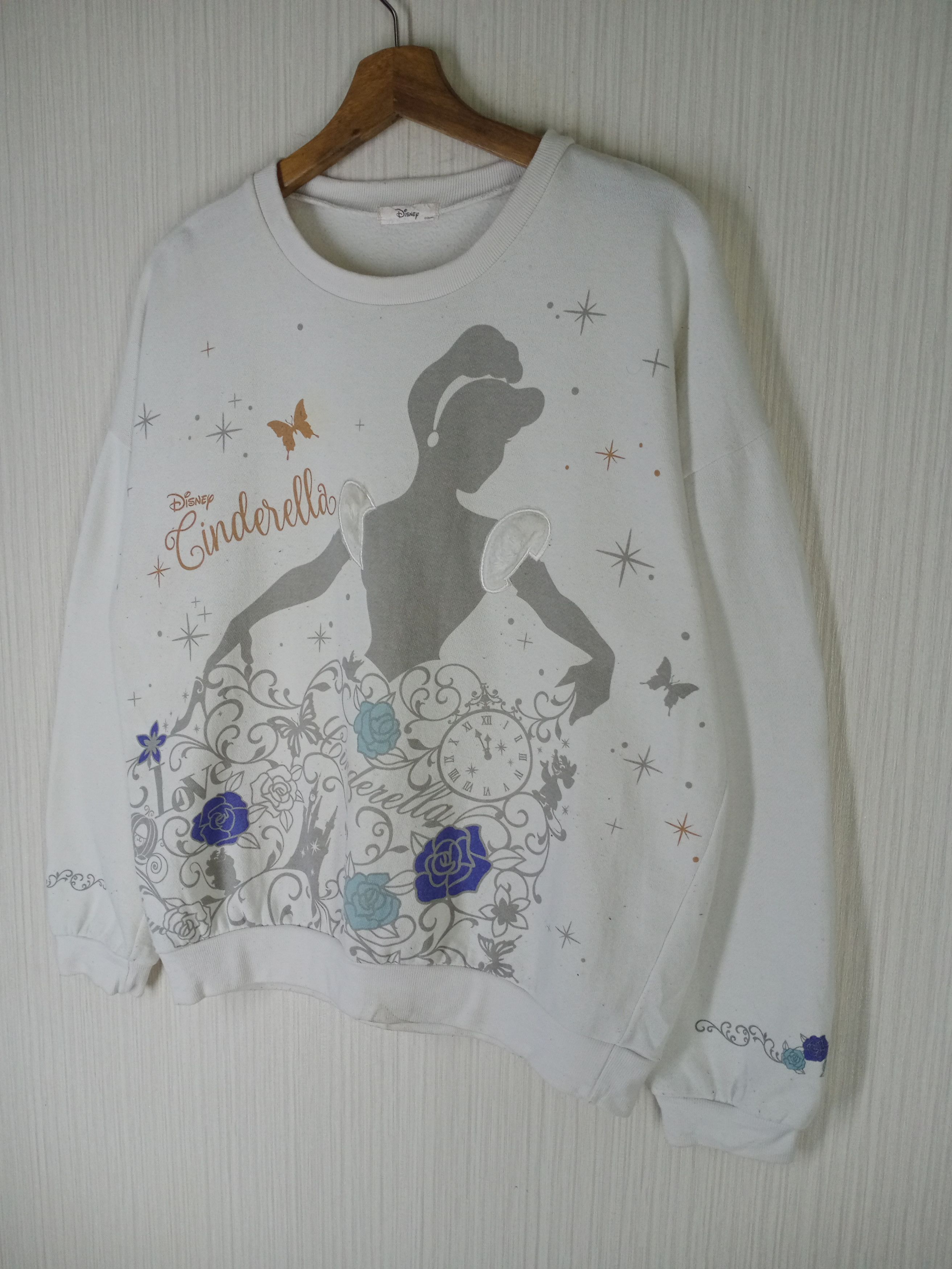 Cartoon Network Rare Vintage Cinderella Cartoon Disney Fullprint Sweatshirt Size US M / EU 48-50 / 2 - 2 Thumbnail