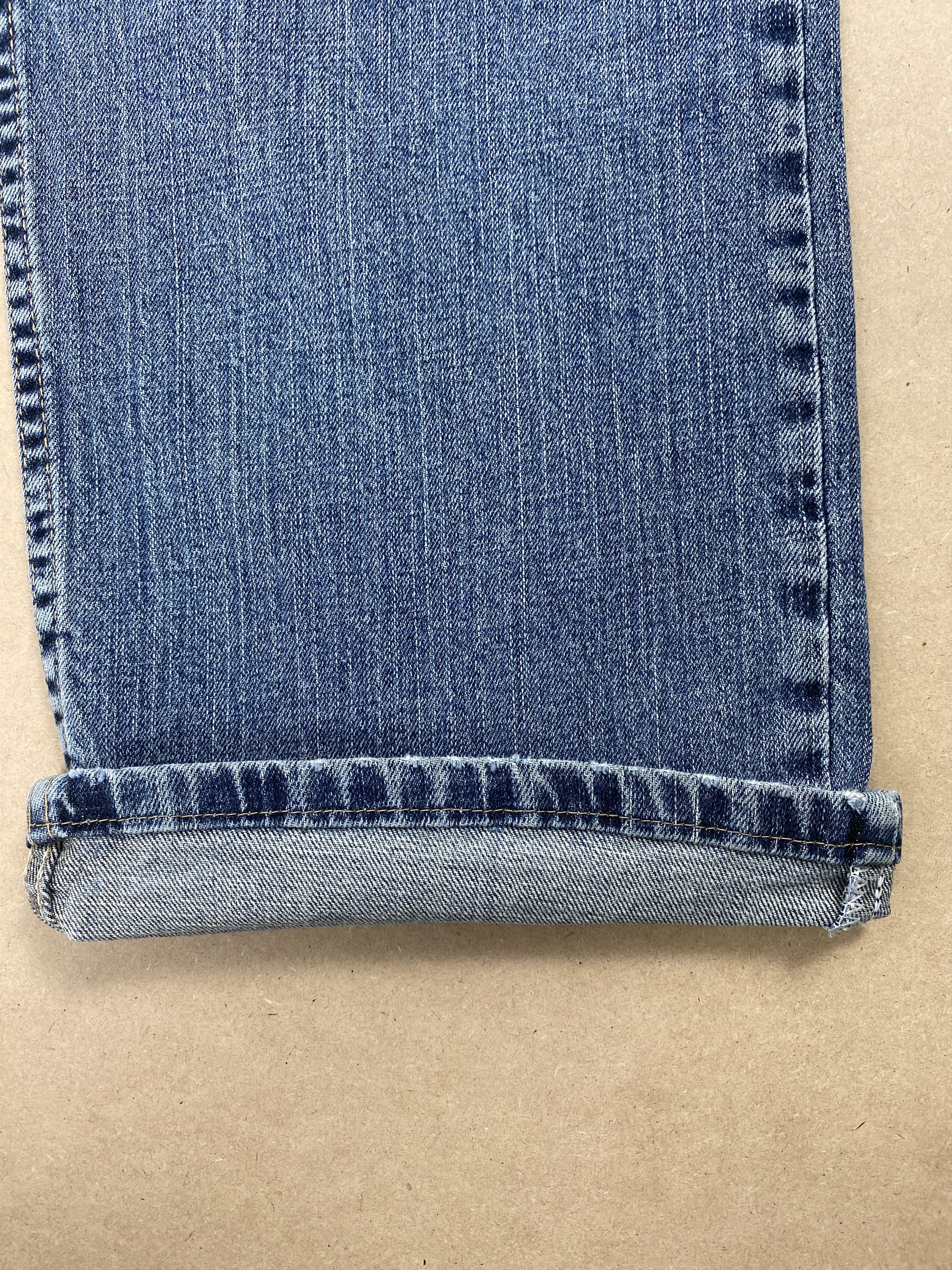 Vintage Vintage Wrangler Slim Fit Faded Blue Jeans Size US 36 / EU 52 - 4 Thumbnail