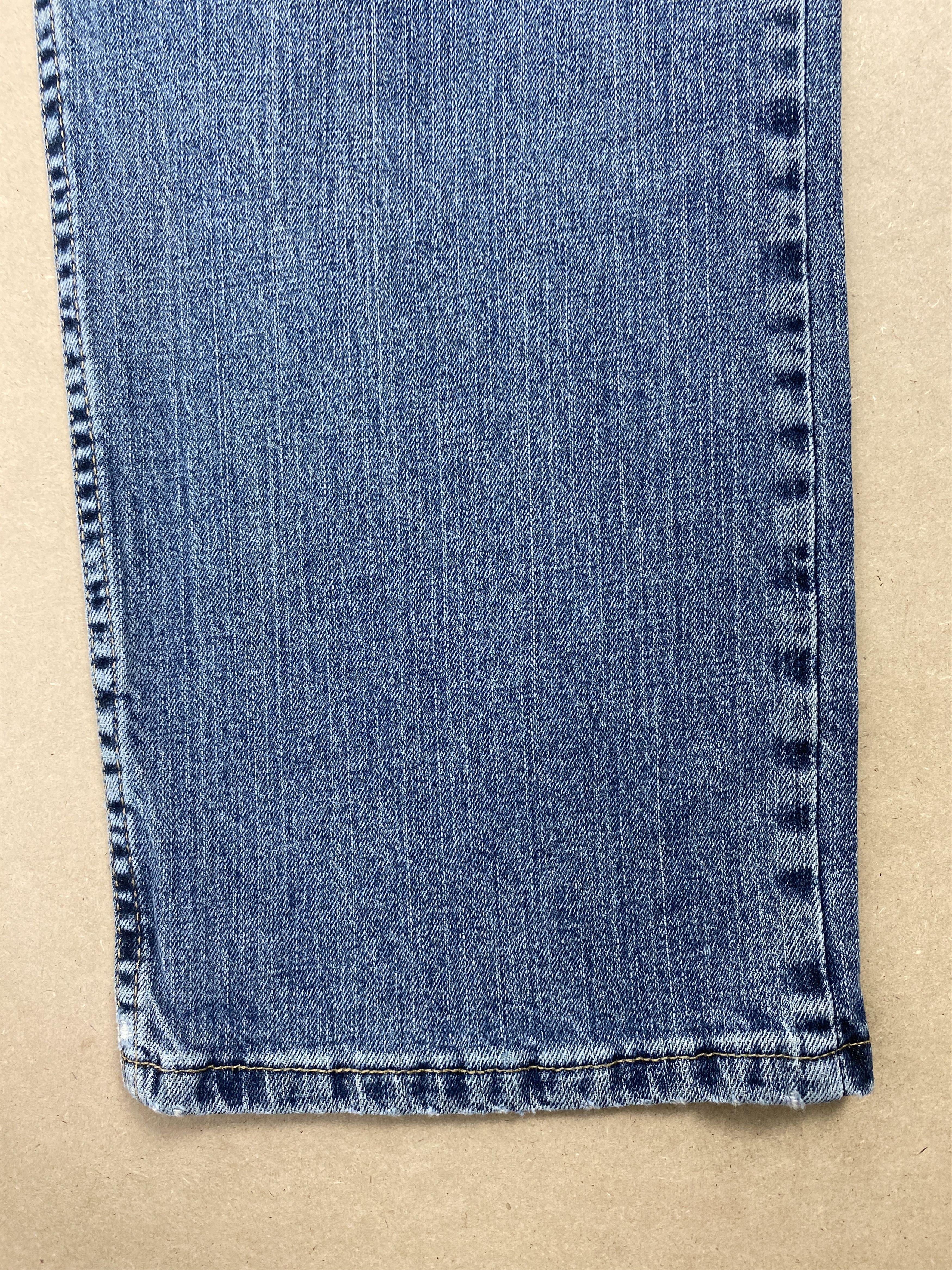 Vintage Vintage Wrangler Slim Fit Faded Blue Jeans Size US 36 / EU 52 - 3 Thumbnail