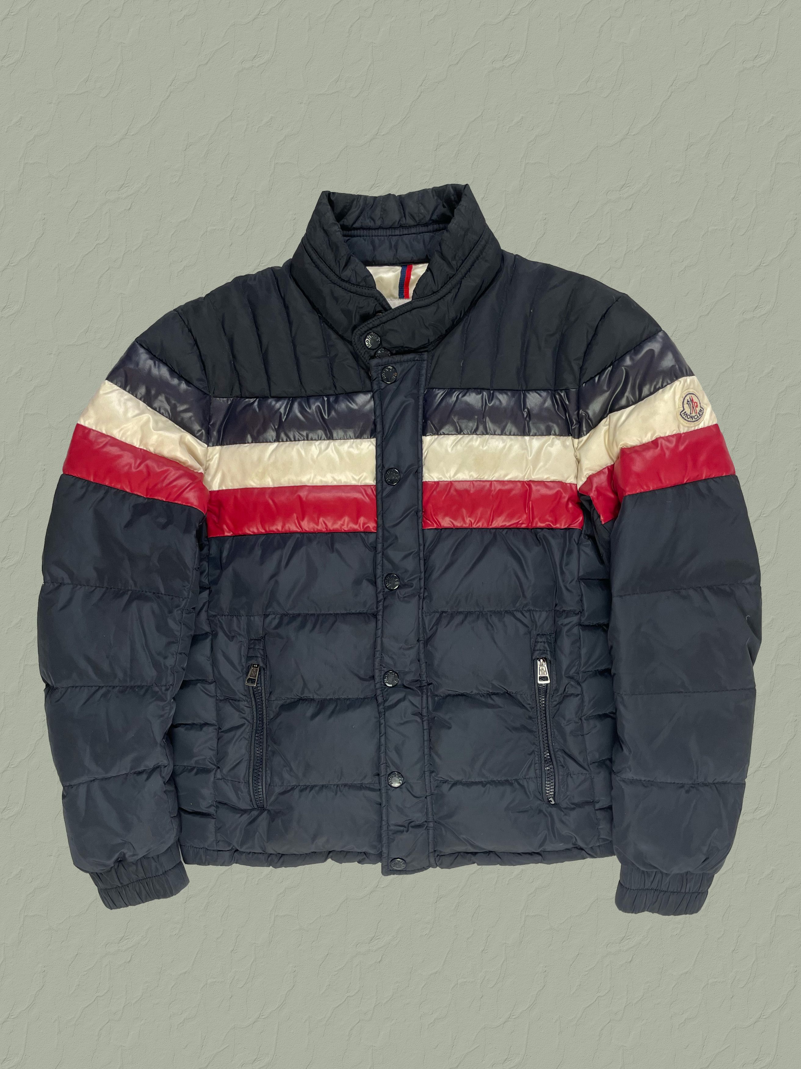 image of Moncler Menuire Jacket Size 1 (S) in Navy, Men's