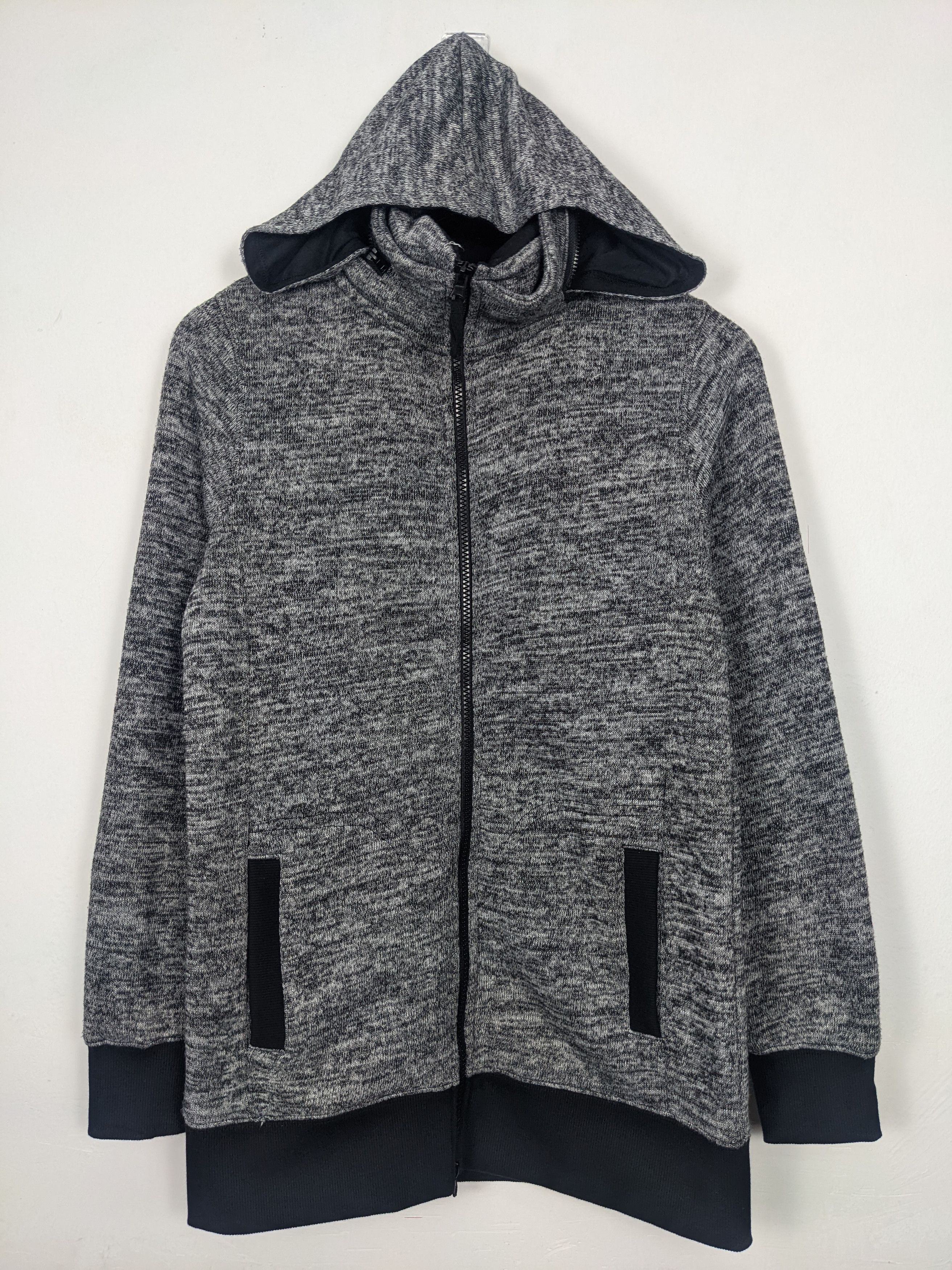 image of Vintage Jacket Fleece Lining in Grey, Men's (Size Small)