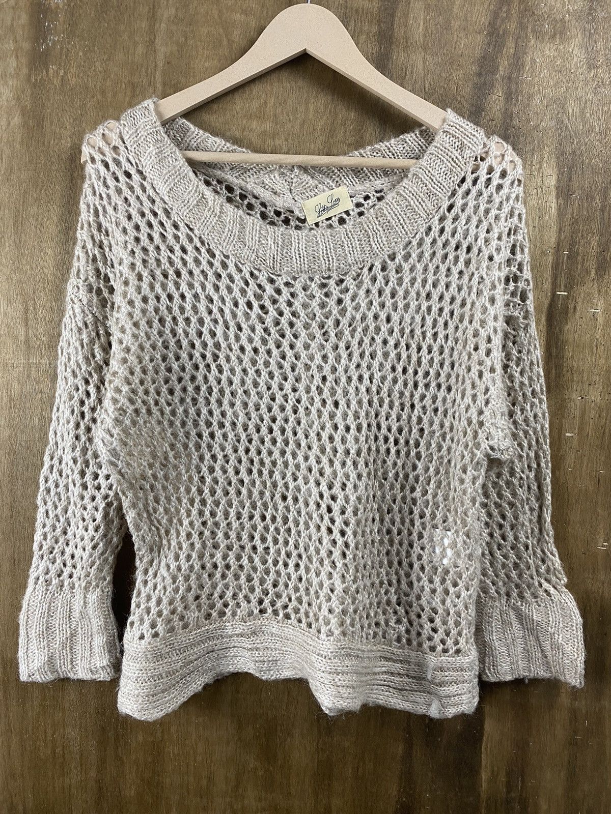 Vintage Lotta Love mesh net crochet japan sexy Knitwear #Z051 Size M / US 6-8 / IT 42-44 - 7 Thumbnail