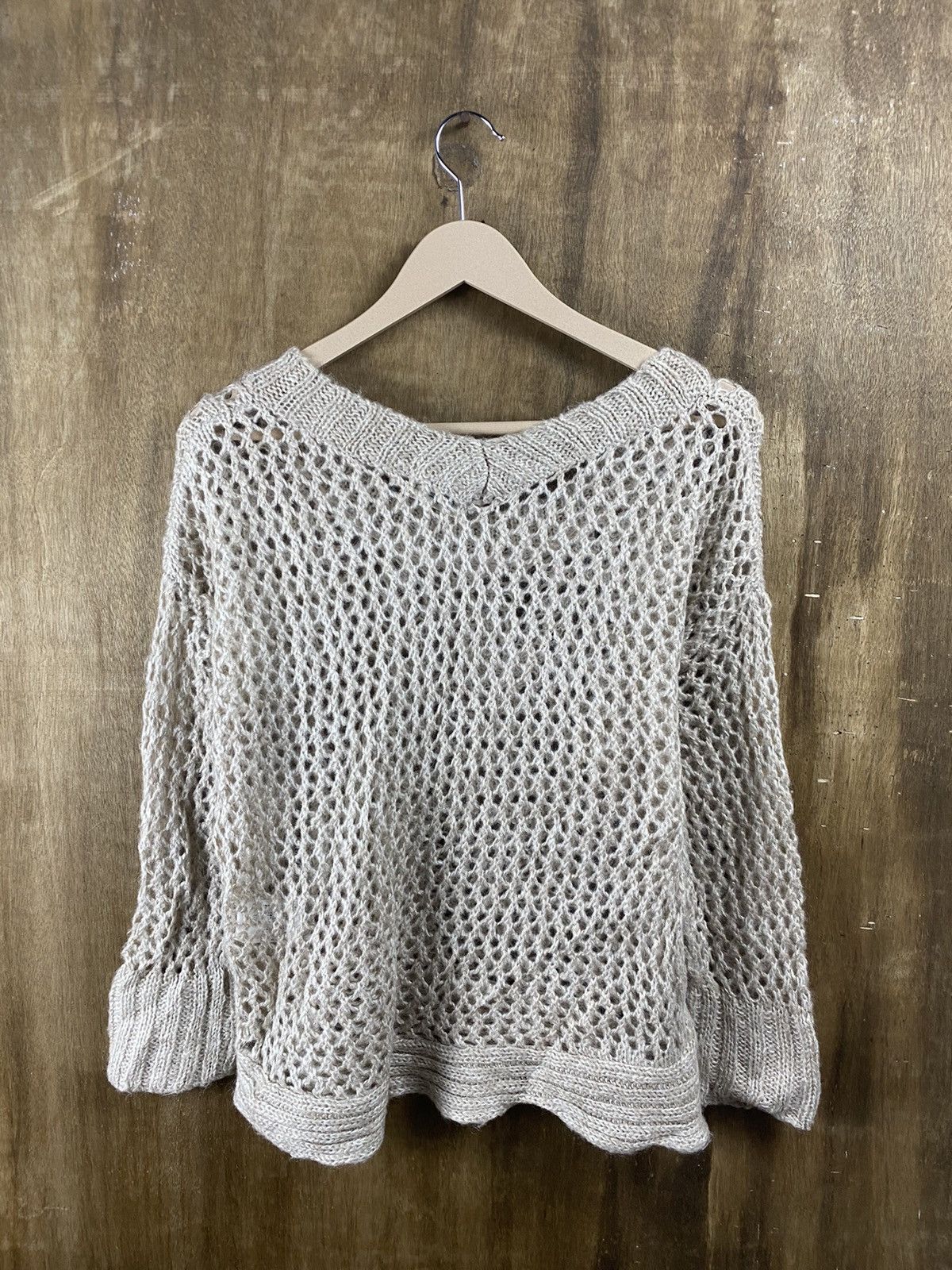 Vintage Lotta Love mesh net crochet japan sexy Knitwear #Z051 Size M / US 6-8 / IT 42-44 - 14 Thumbnail