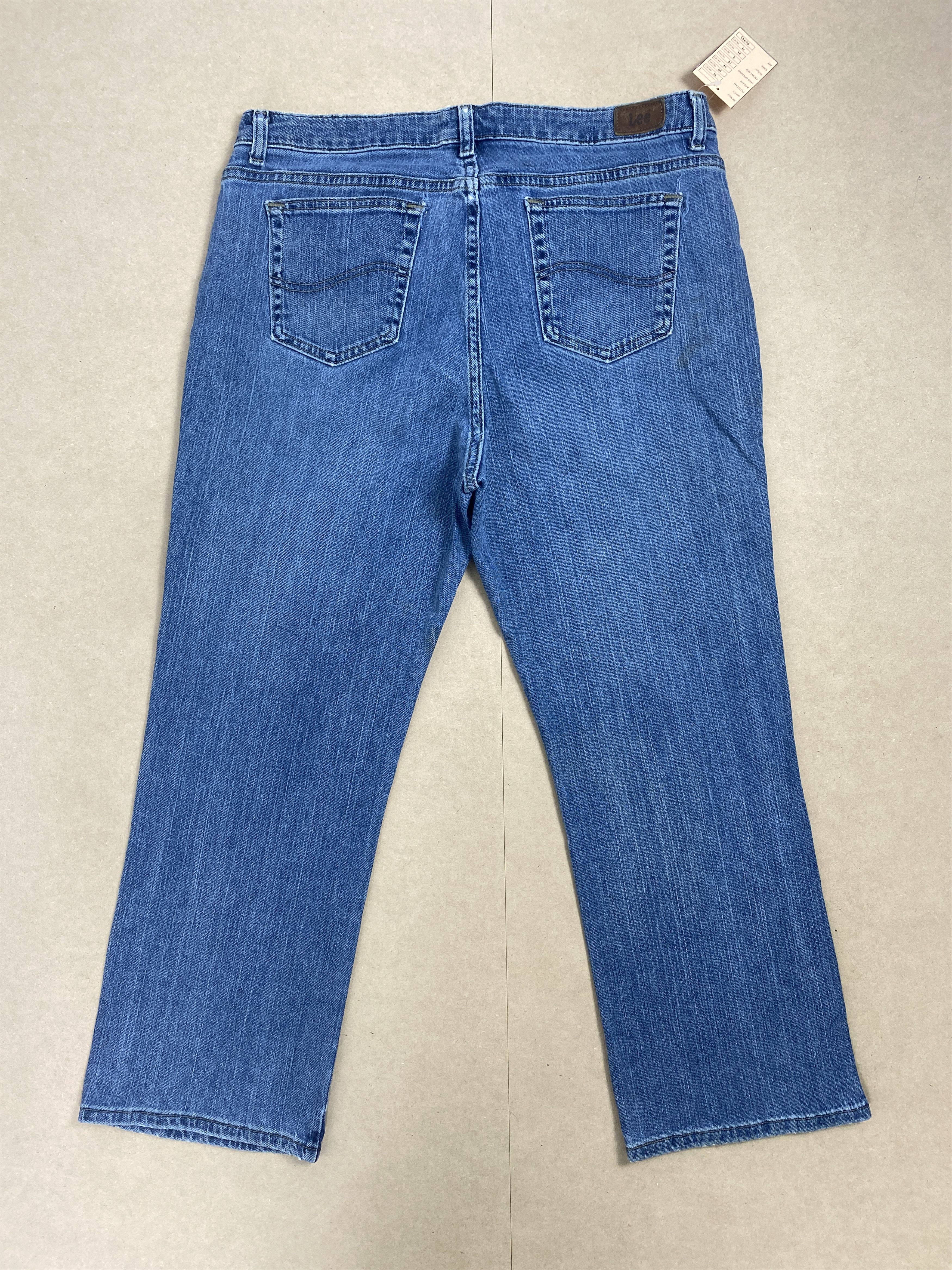 Lee Vintage Lee Straight Cut Blue Jeans Size 36" / US 14 / IT 50 - 5 Thumbnail
