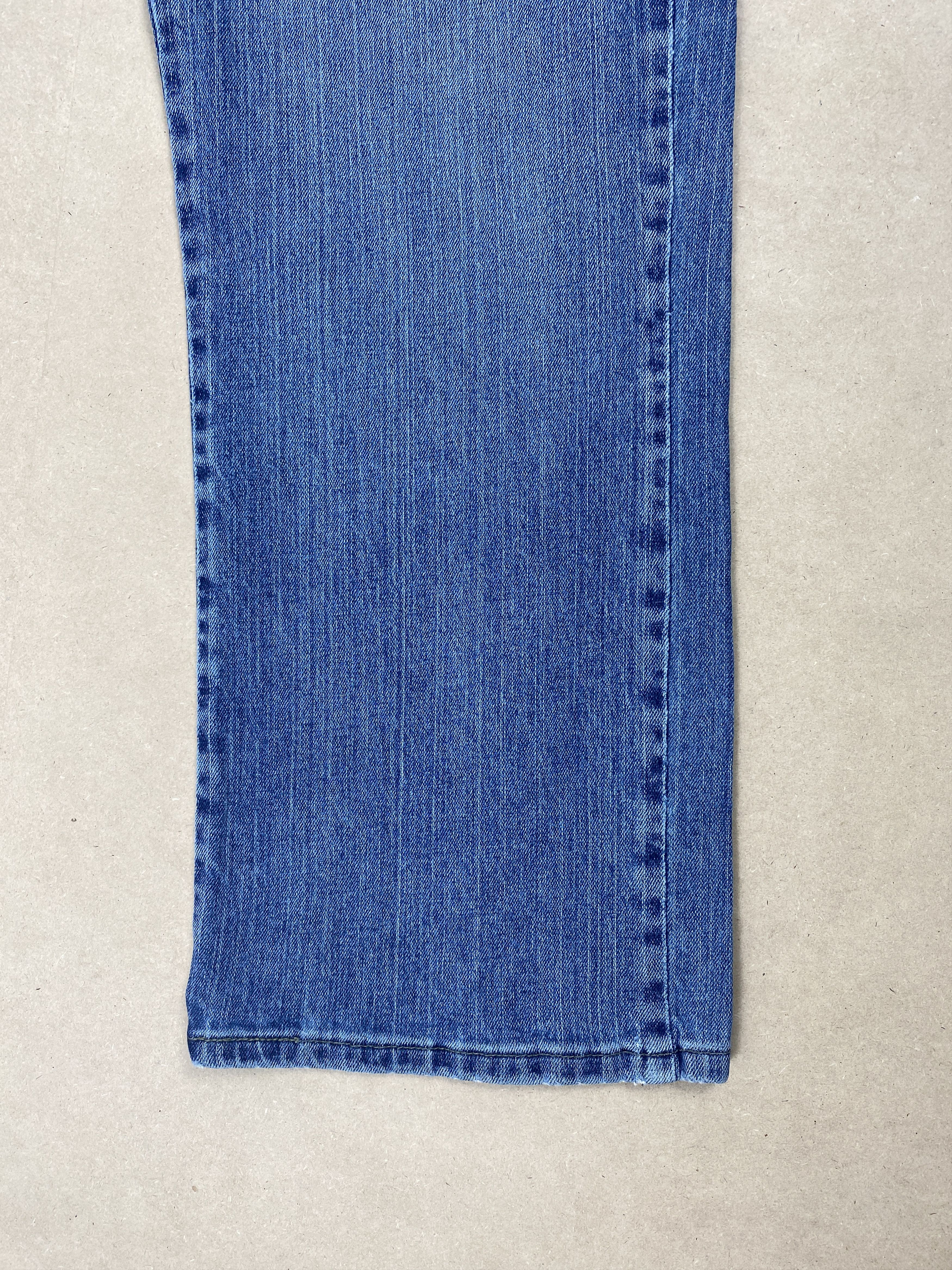 Lee Vintage Lee Straight Cut Blue Jeans Size 36" / US 14 / IT 50 - 3 Thumbnail